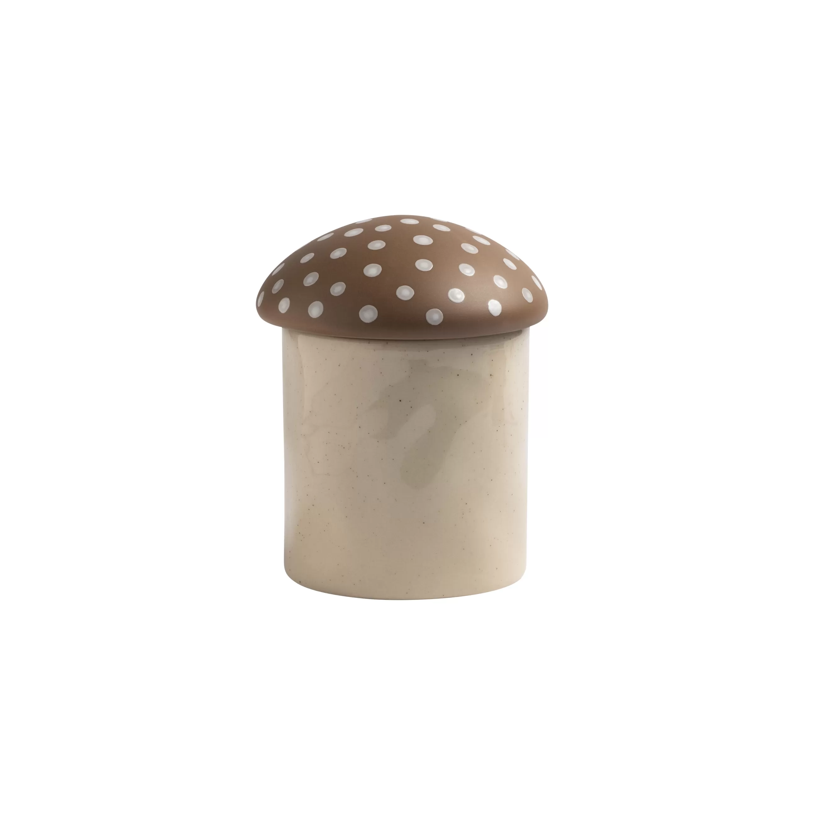 Boîtes Et Conservation>& klevering Boite Mushroom Medium Ceramique / O 14 Cm X H 16.5 Cm - Ceramique - Marron