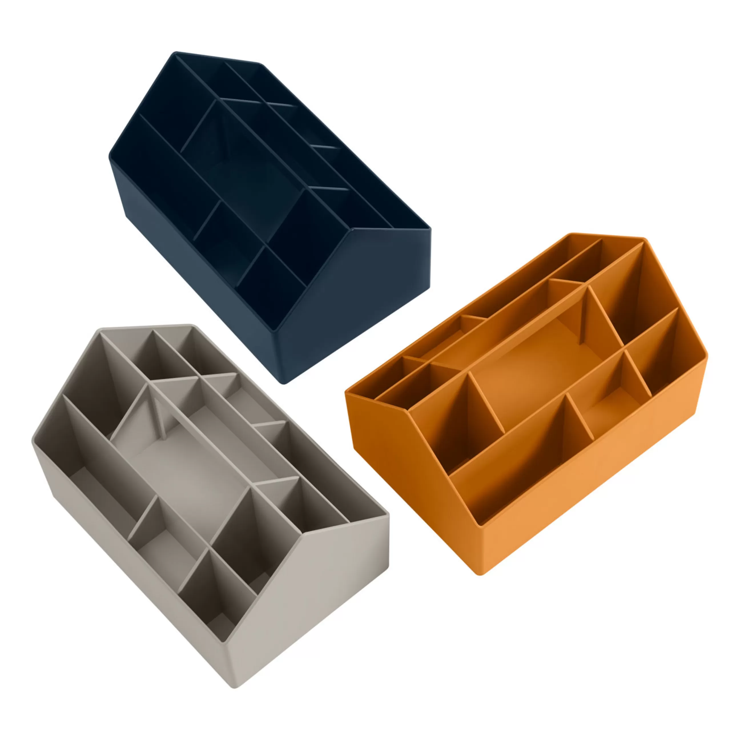 Accessoires Bureau>Muuto Boite Sketch Plastique/ 26 X 17,5 Cm - Plastique Recycle - Gris