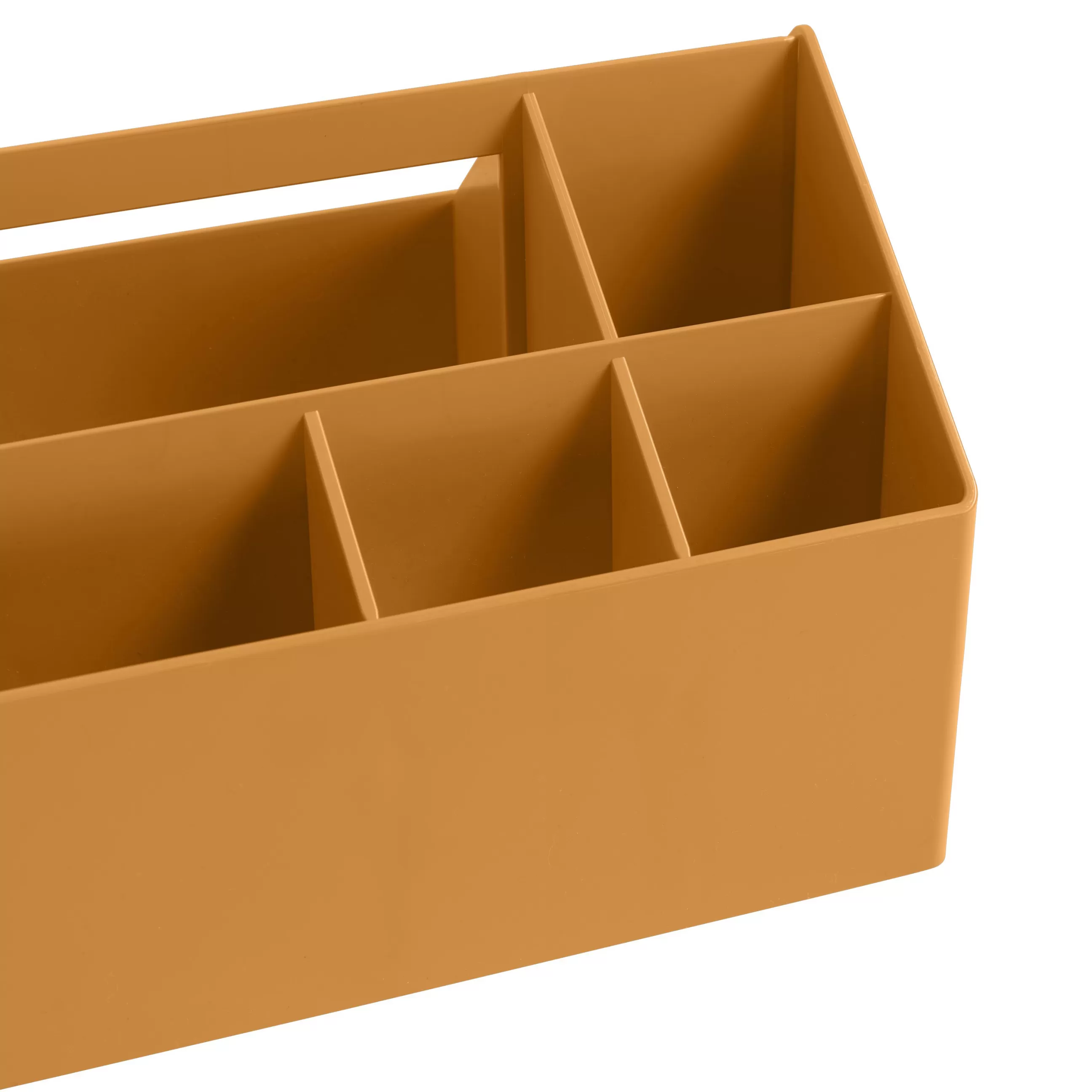 Accessoires Bureau>Muuto Boite Sketch Plastique Orange Marron / 26 X 17,5 Cm - Plastique Recycle - Caramel