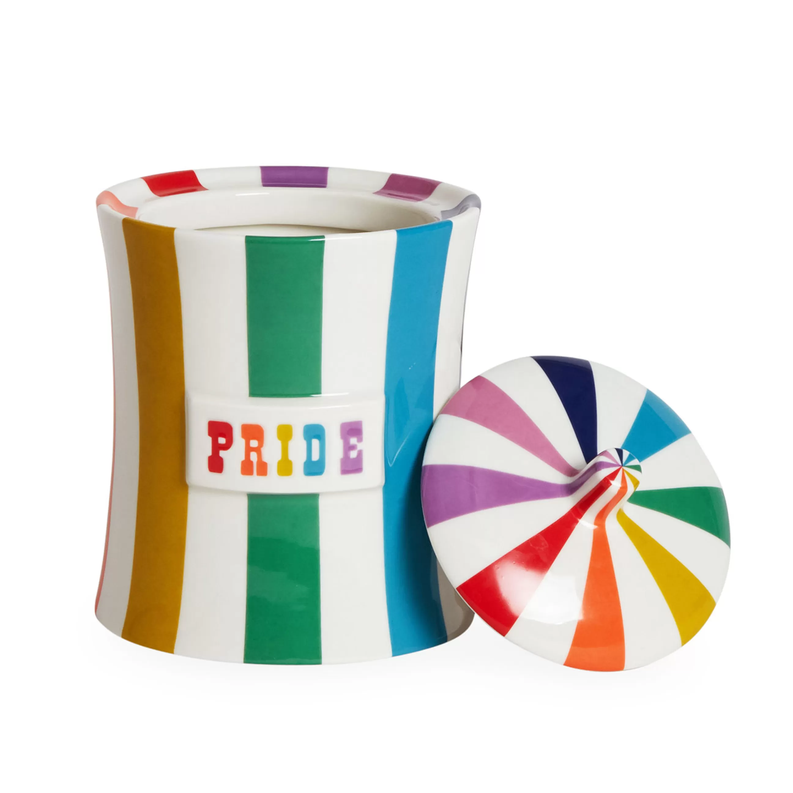 Boîtes Et Conservation>Jonathan Adler Boite Vice - Pride Ceramique / Porcelaine - O 13 X H 17 Cm - Multicolore