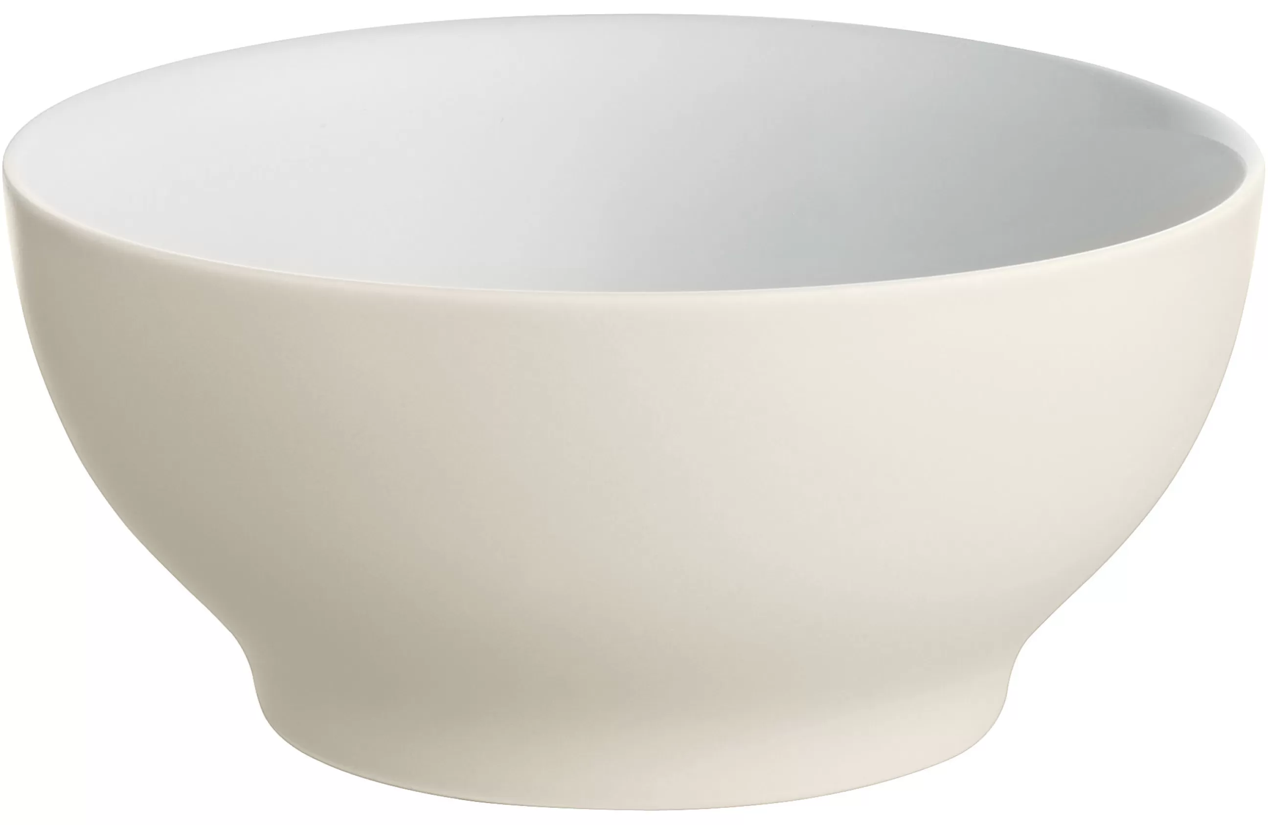 Saladiers Coupes Et Bols>Alessi Bol Tonale Ceramique Blanc Beige Small / O 15 Cm - Beige - Blanc Casse