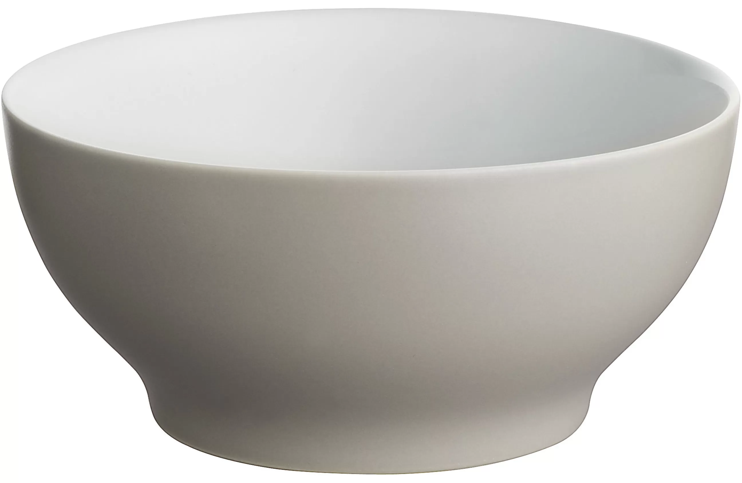 Saladiers Coupes Et Bols>Alessi Bol Tonale Ceramique Blanc Gris Small / O 15 Cm - Gris Clair