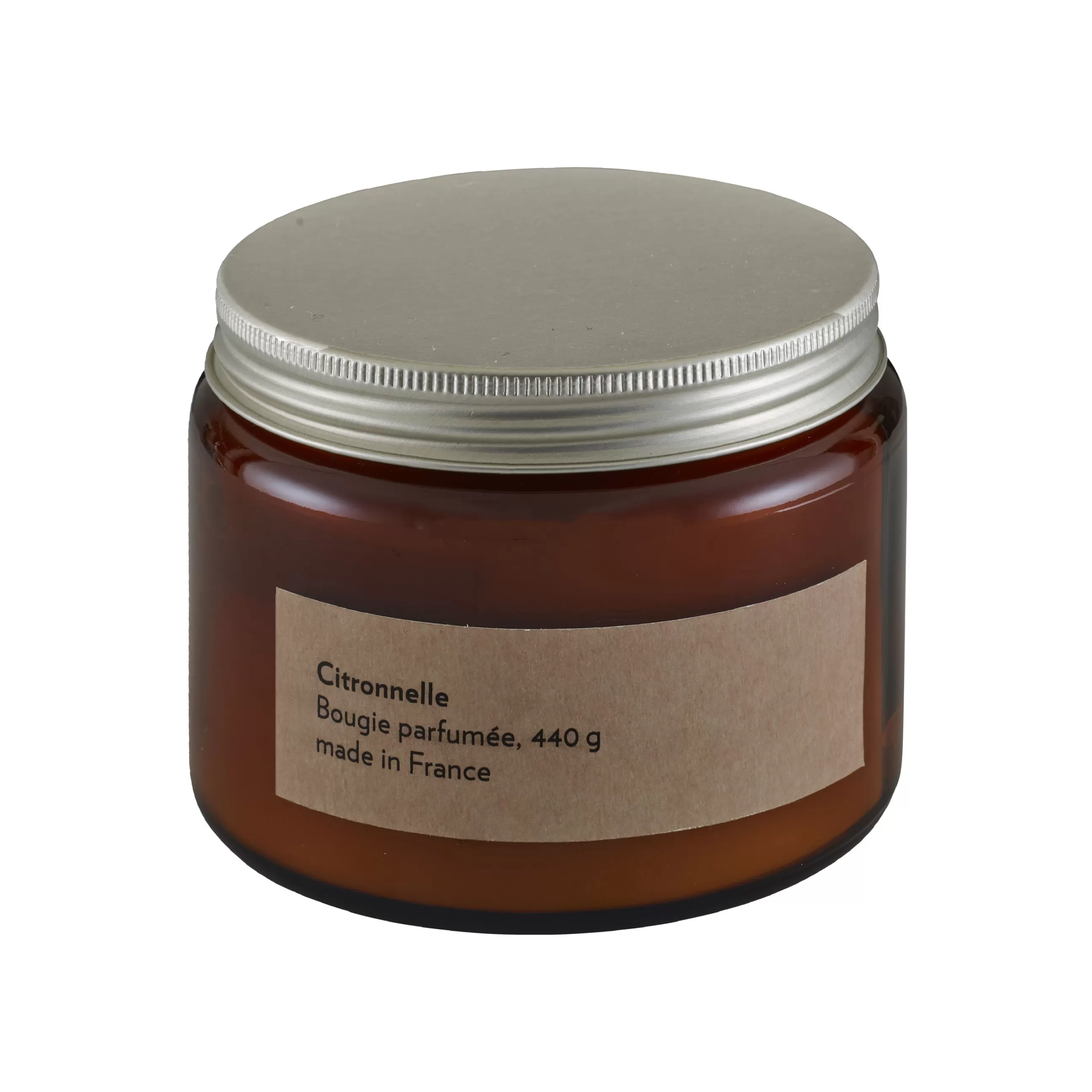 Déco Et Accessoires De Jardin>Cinna Bougie Citronnelle  Verre Orange Outdoor / Verre - O 11X H 8 Cm - Ambre