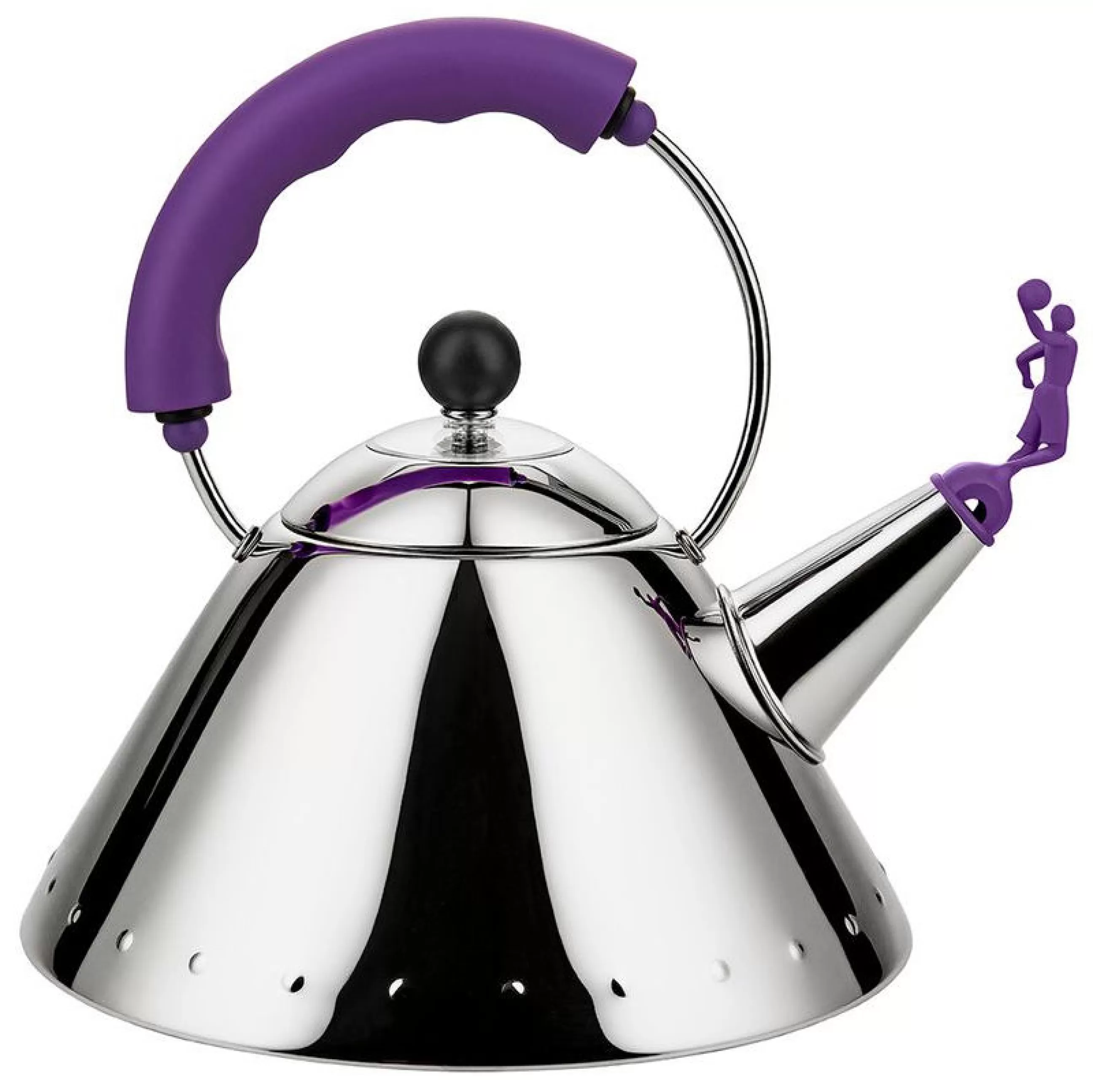 Theieres Et Bouilloires>Alessi Bouilloire 3909 Metalby Virgil Abloh / Edition Limitee - Induction / 2 Litres - Acier - Violet