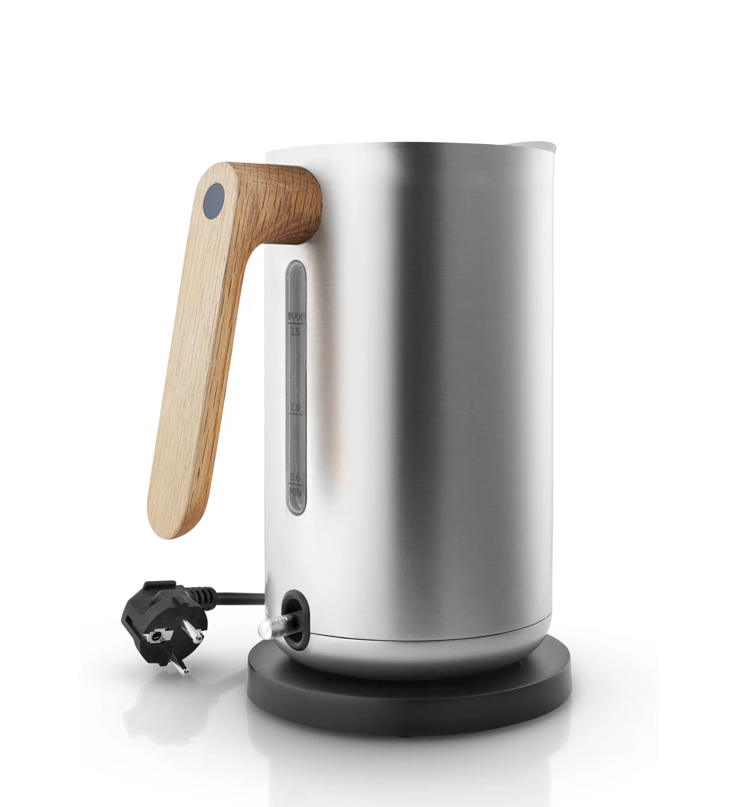 Electroménager>Eva Solo Bouilloire Electrique Nordic Kitchen Bois Bois Naturel Metal / 1,5 L - Acier & Chene - Chene - Inox