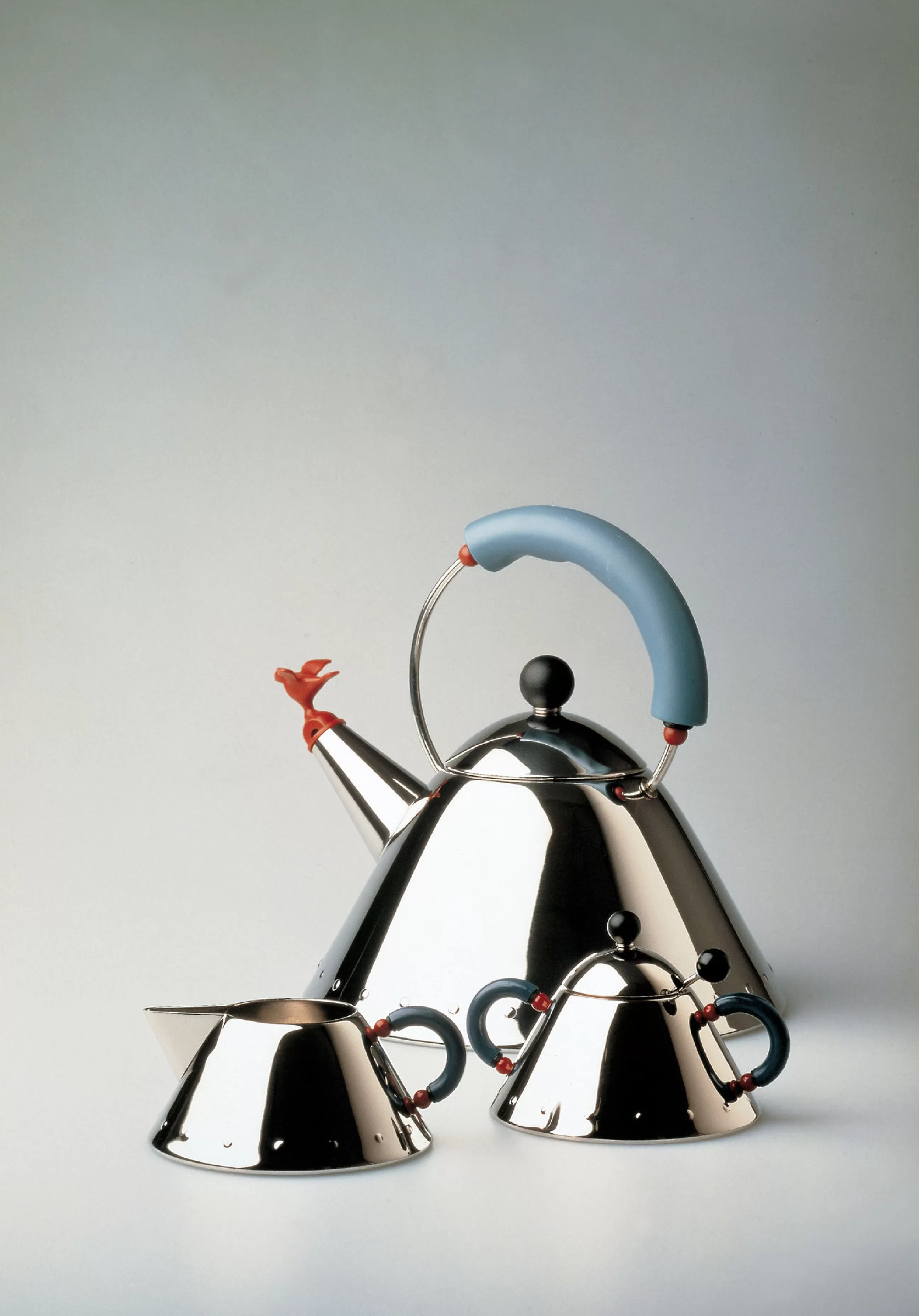 Theieres Et Bouilloires>Alessi Bouilloire Tea Rex Noir Metal / Edition Anniversaire 30 Ans - 2 Litres / Induction - Cuivre - Metal - Noir