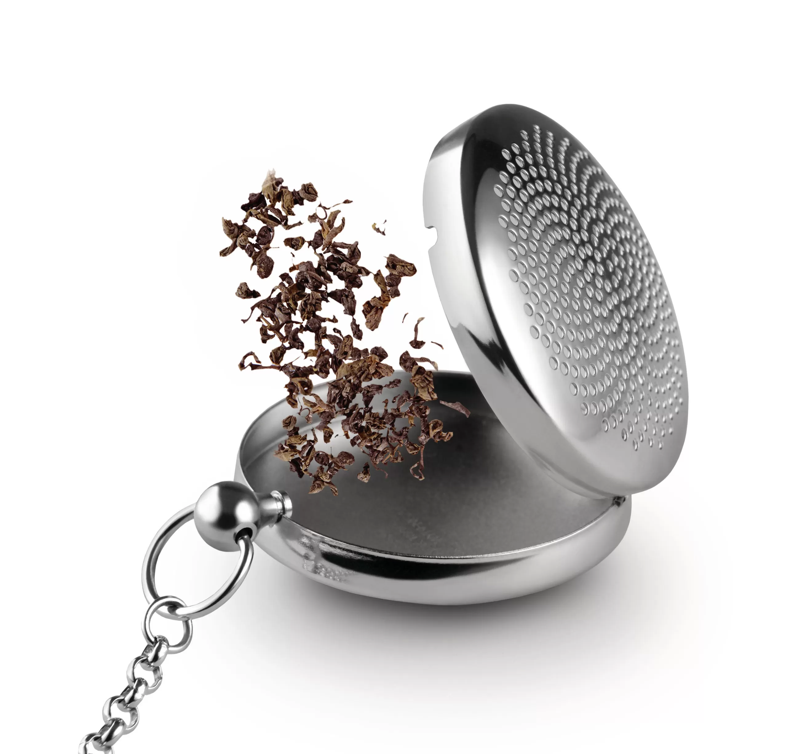 Theieres Et Bouilloires>Alessi Boule A The T-Timepiece Metal - Acier