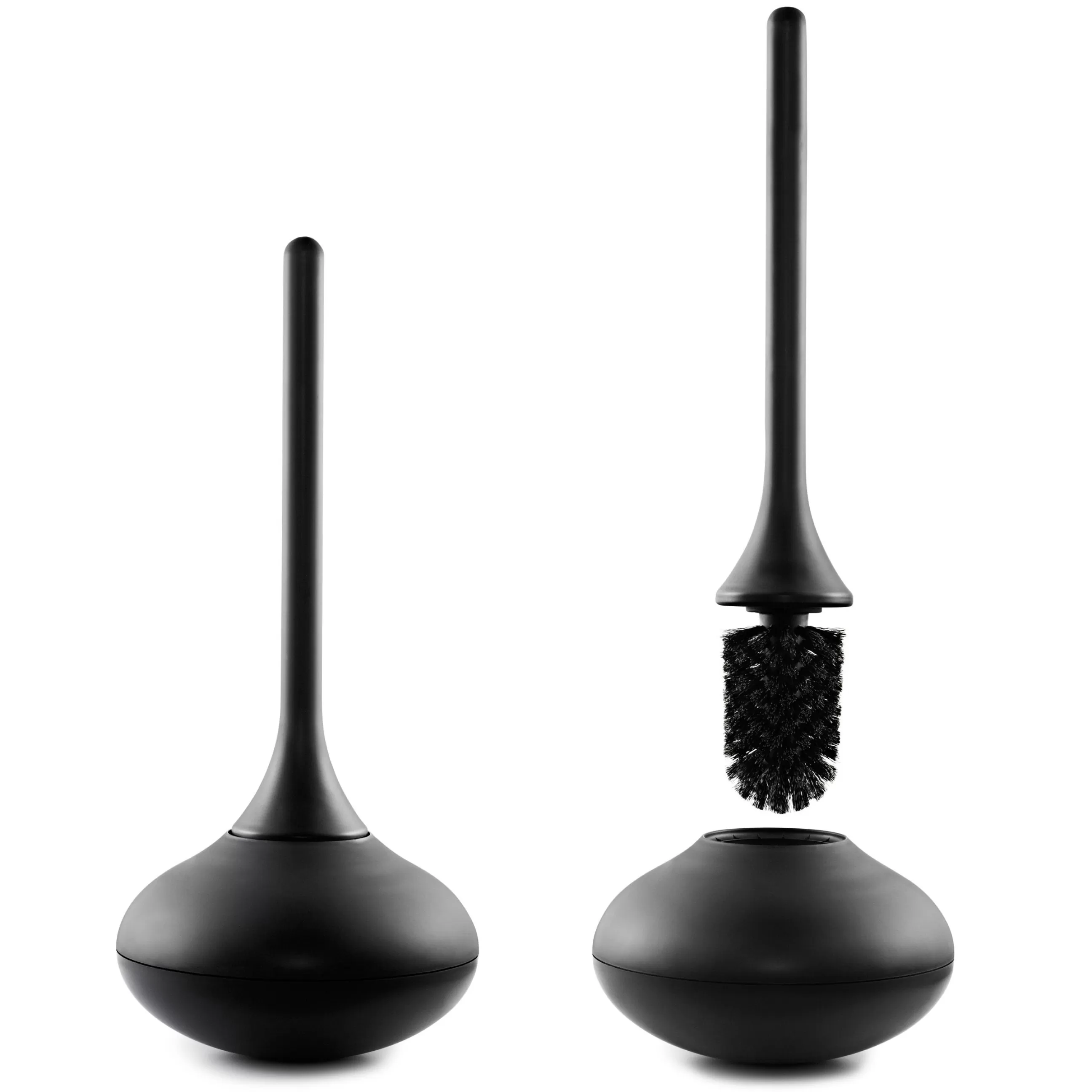 Accessoires Salle De Bains>Normann Copenhagen Brosse Wc Ballo Plastique- Noir