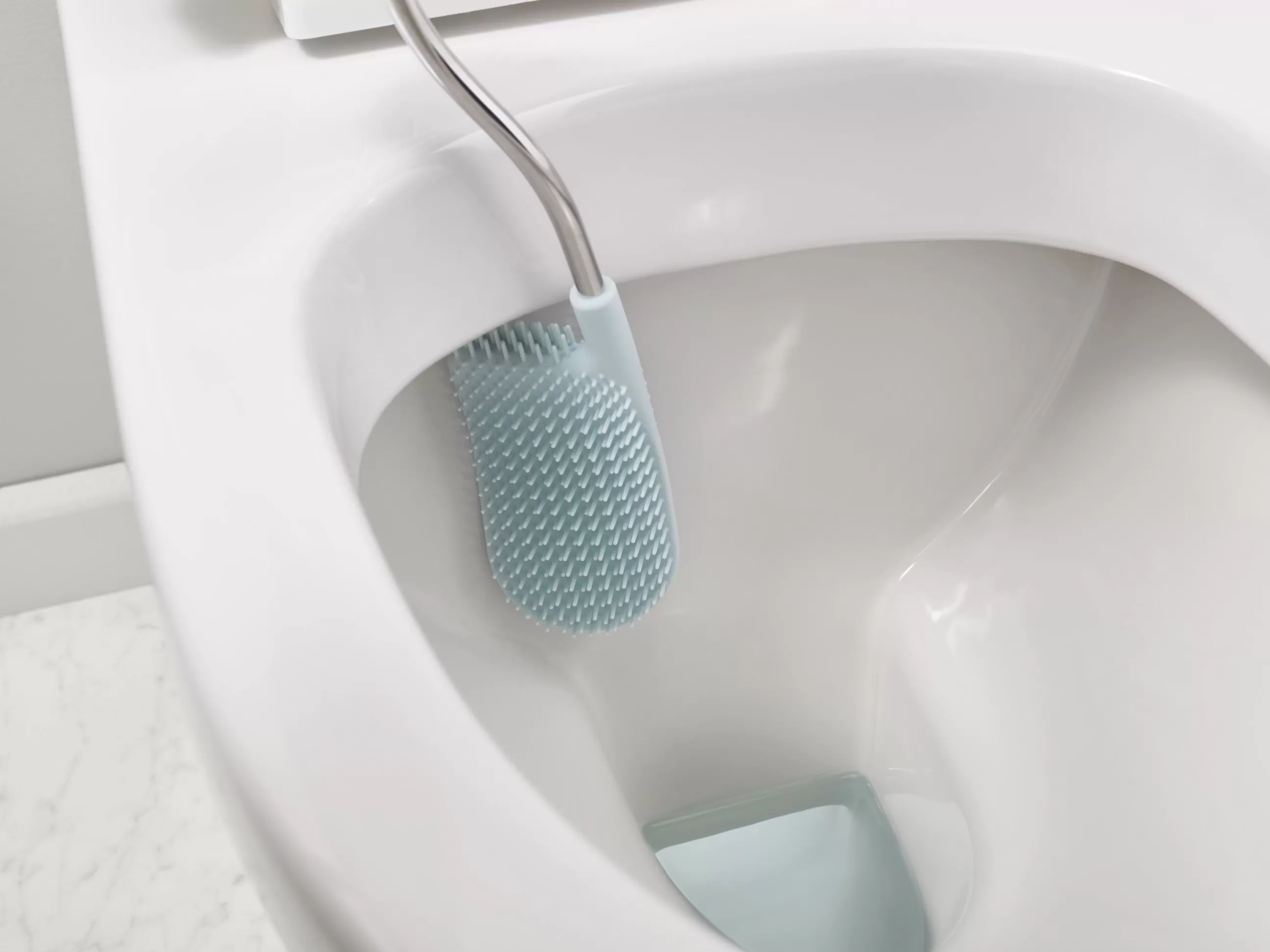 Accessoires Salle De Bains>Joseph Joseph Brosse Wc Flex Plastique Blanc Bleu / Tete Flexible - Abs - Blanc - Bleu