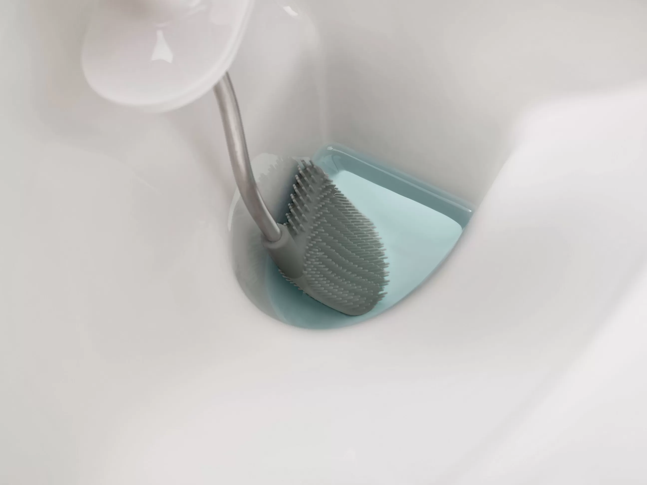 Accessoires Salle De Bains>Joseph Joseph Brosse Wc Flex Steel Metal / Tete Flexible - Acier - Acier - Blanc
