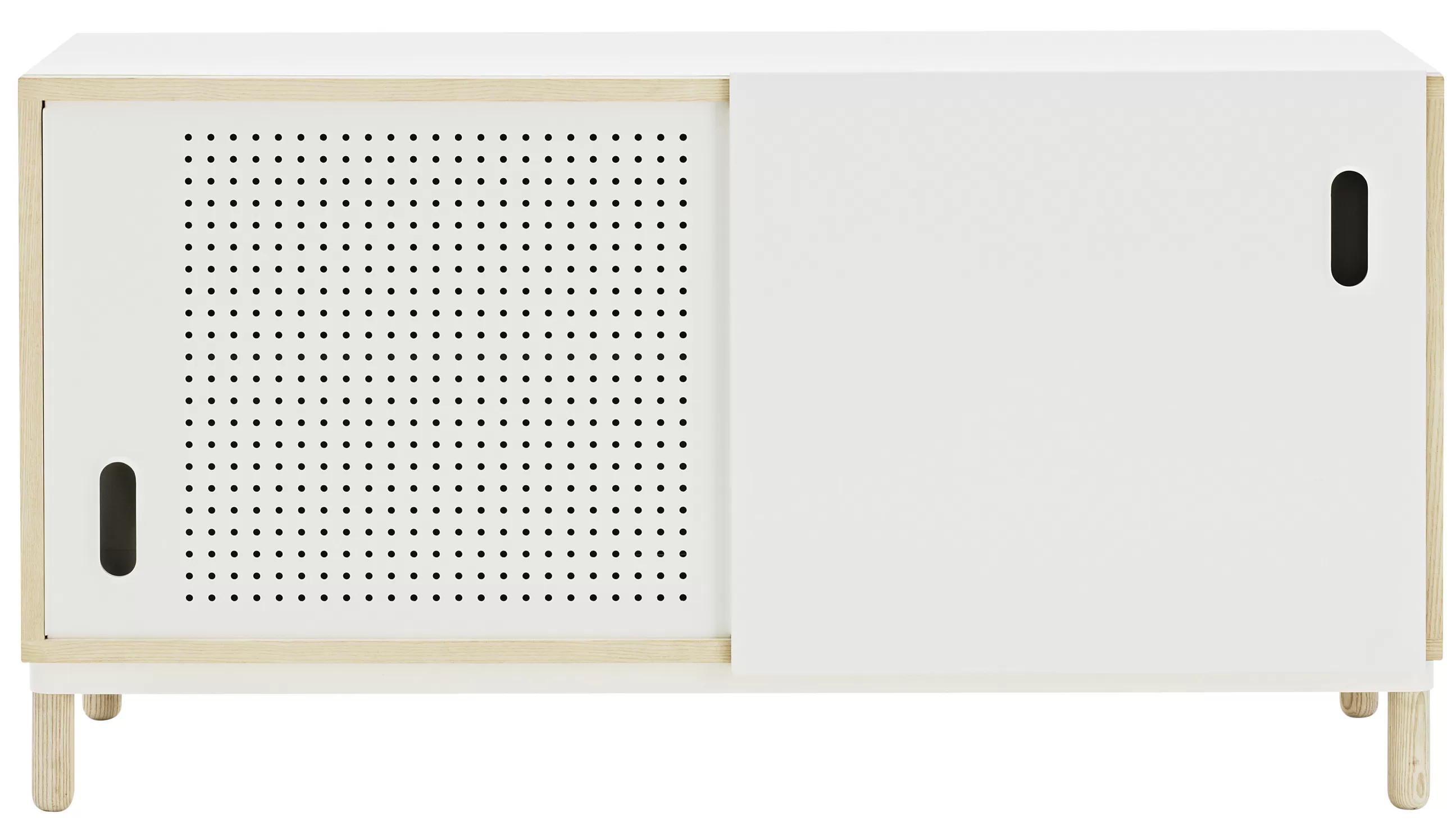 Meubles Tv>Normann Copenhagen Buffet Kabino Metal Bois / Meuble Tv - L 114 Cm - Blanc