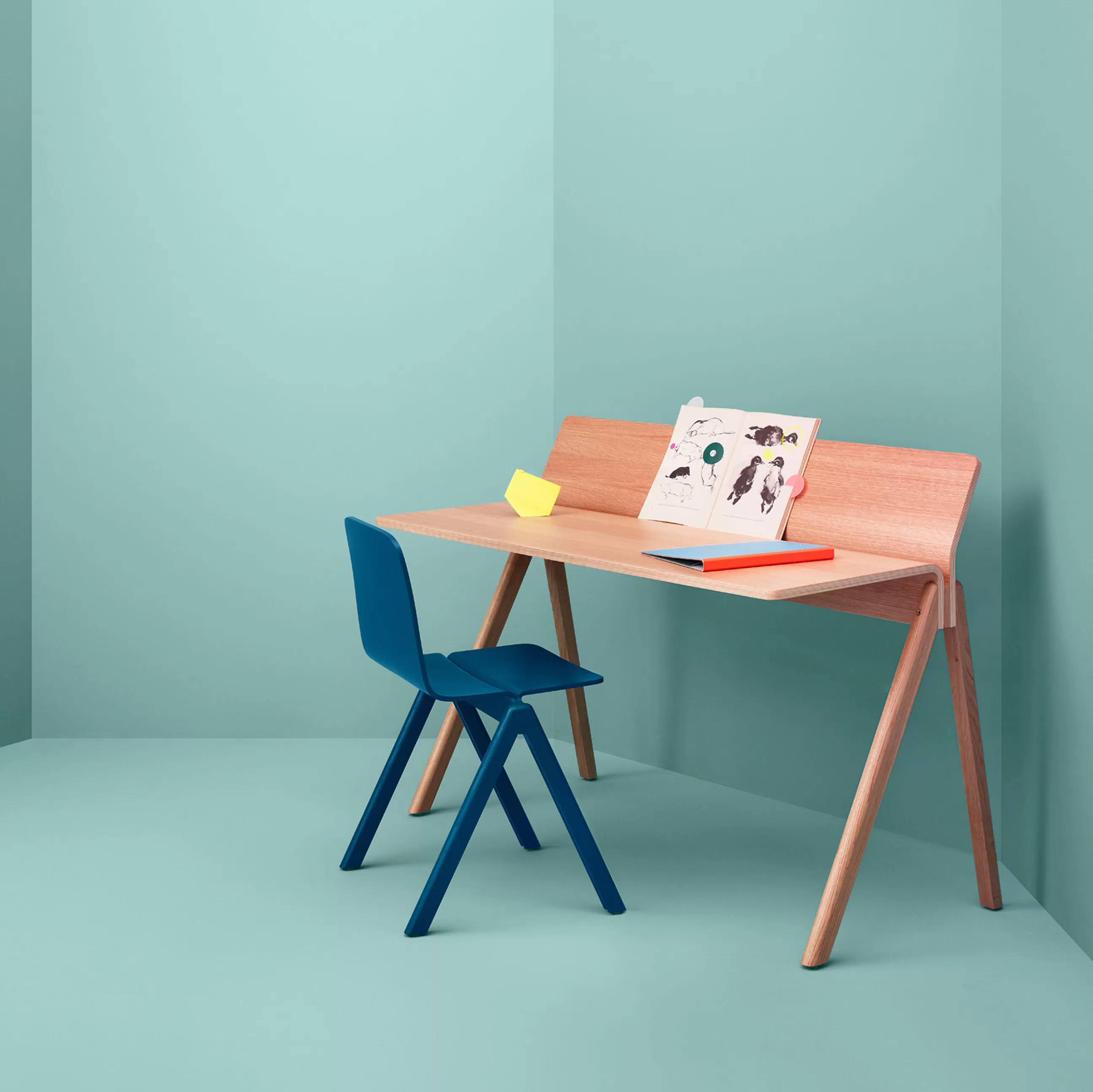 Consoles>Hay Bureau Copenhague Cph 190 Desk Bois Naturel /  L 150 Cm - Chene Naturel