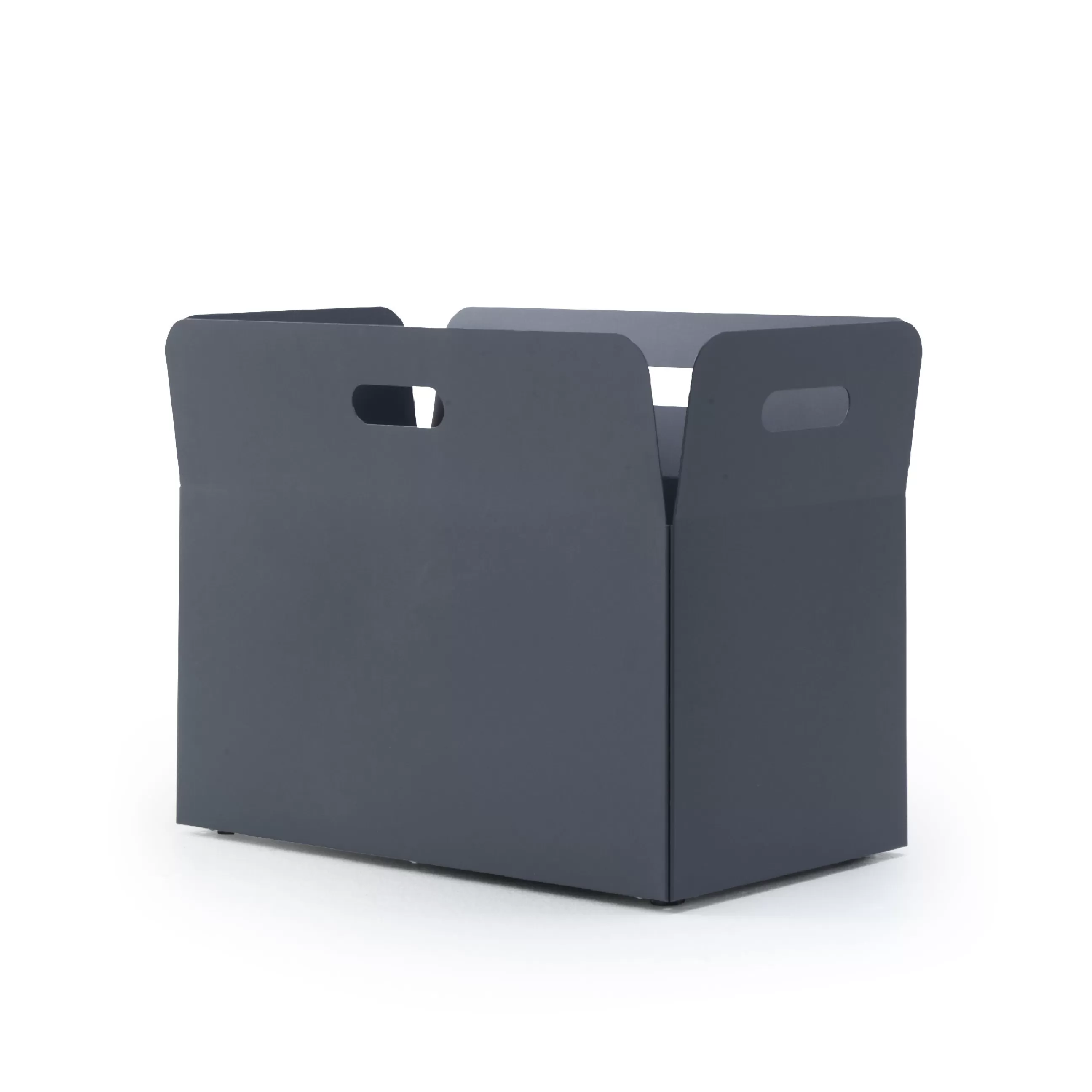 Pots Et Plantes>Cinna Cache-Pot Giardinetto Large Metal Gris Noir / 76 X 43 X H 55 Cm - Acier - Anthracite Irise