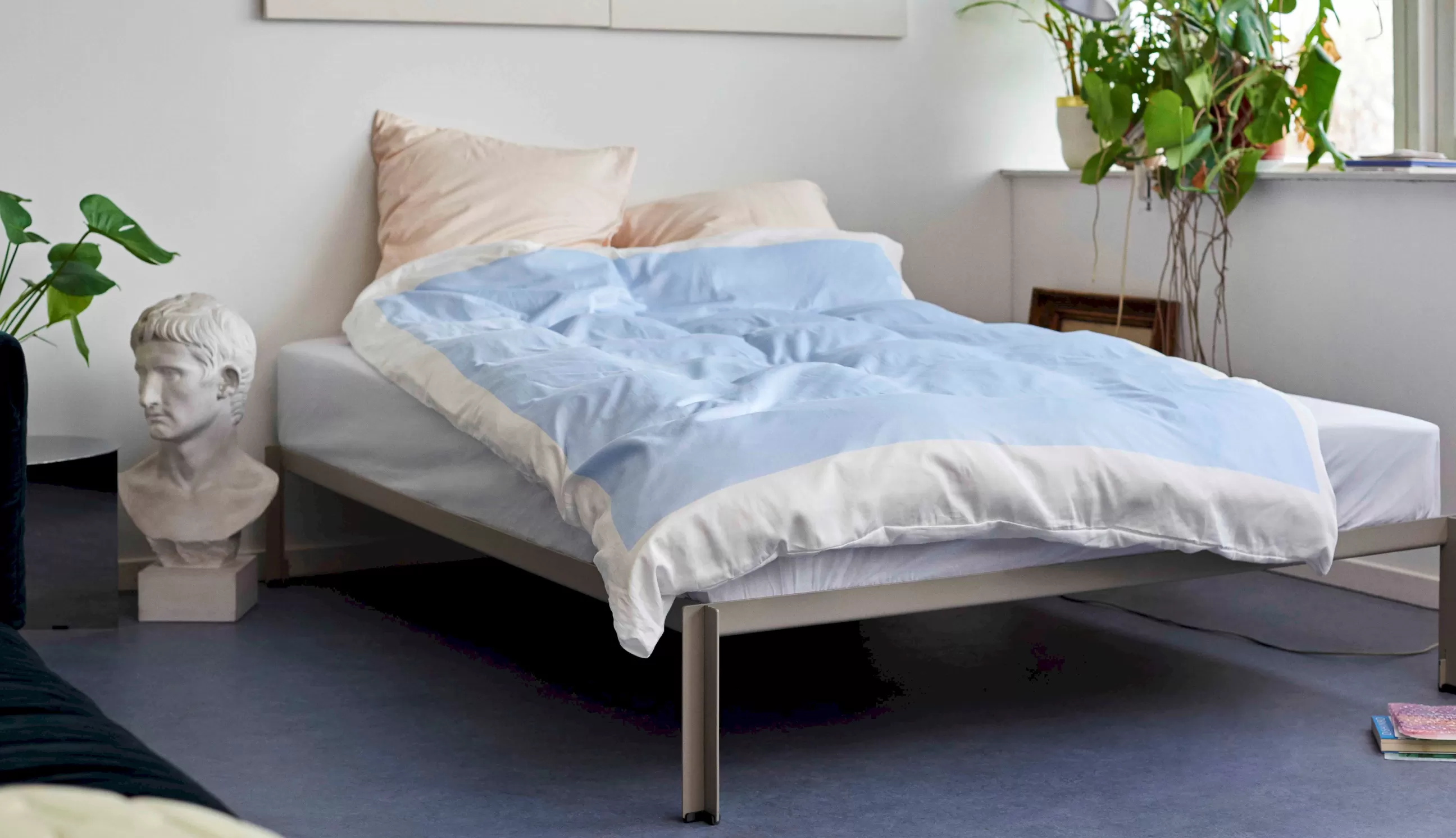 Lits>Hay Cadre De Lit Connect Metal / 180 X 200 Cm - Blanc