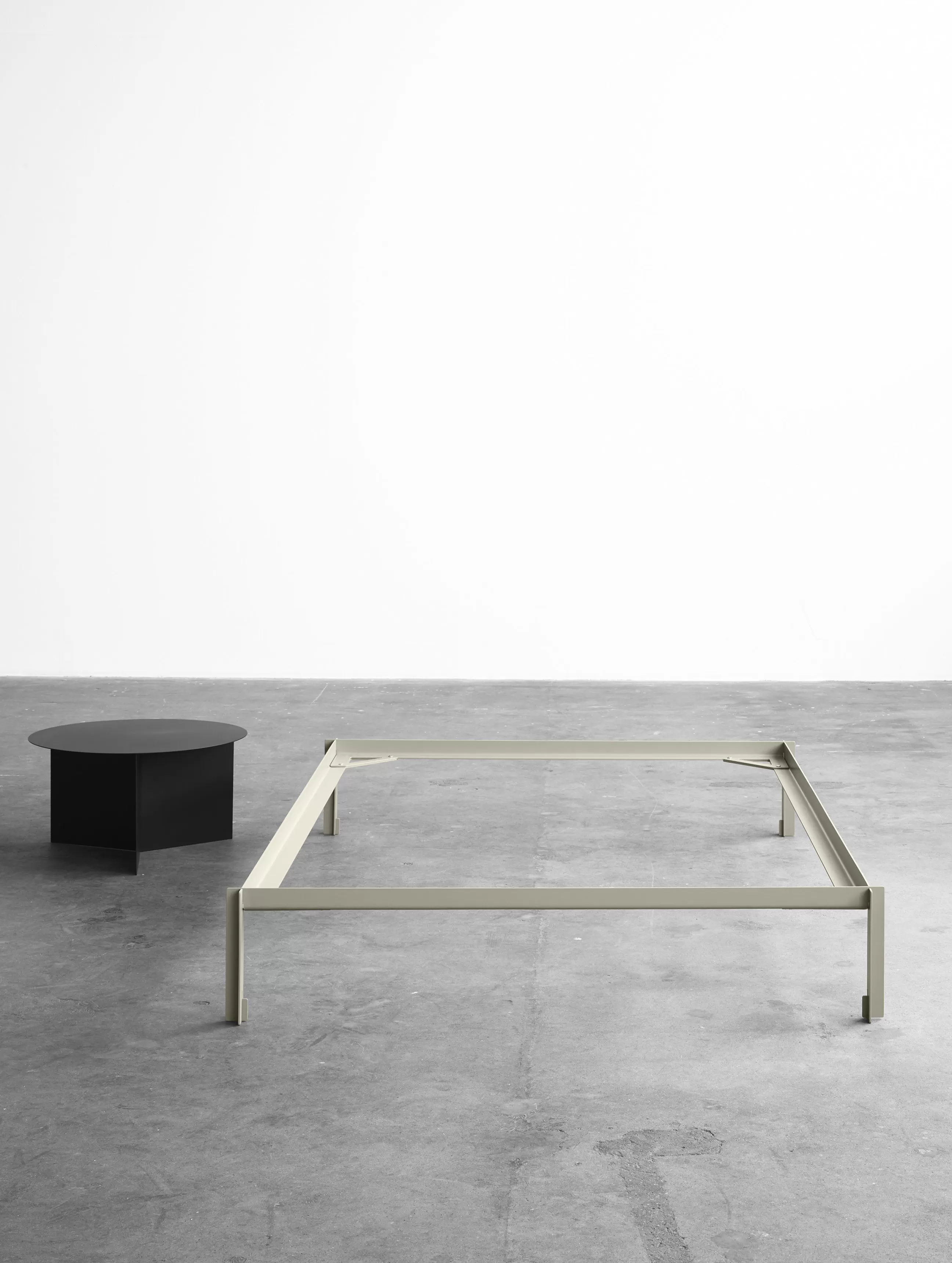 Lits>Hay Cadre De Lit Connect Metal / 180 X 200 Cm - Blanc