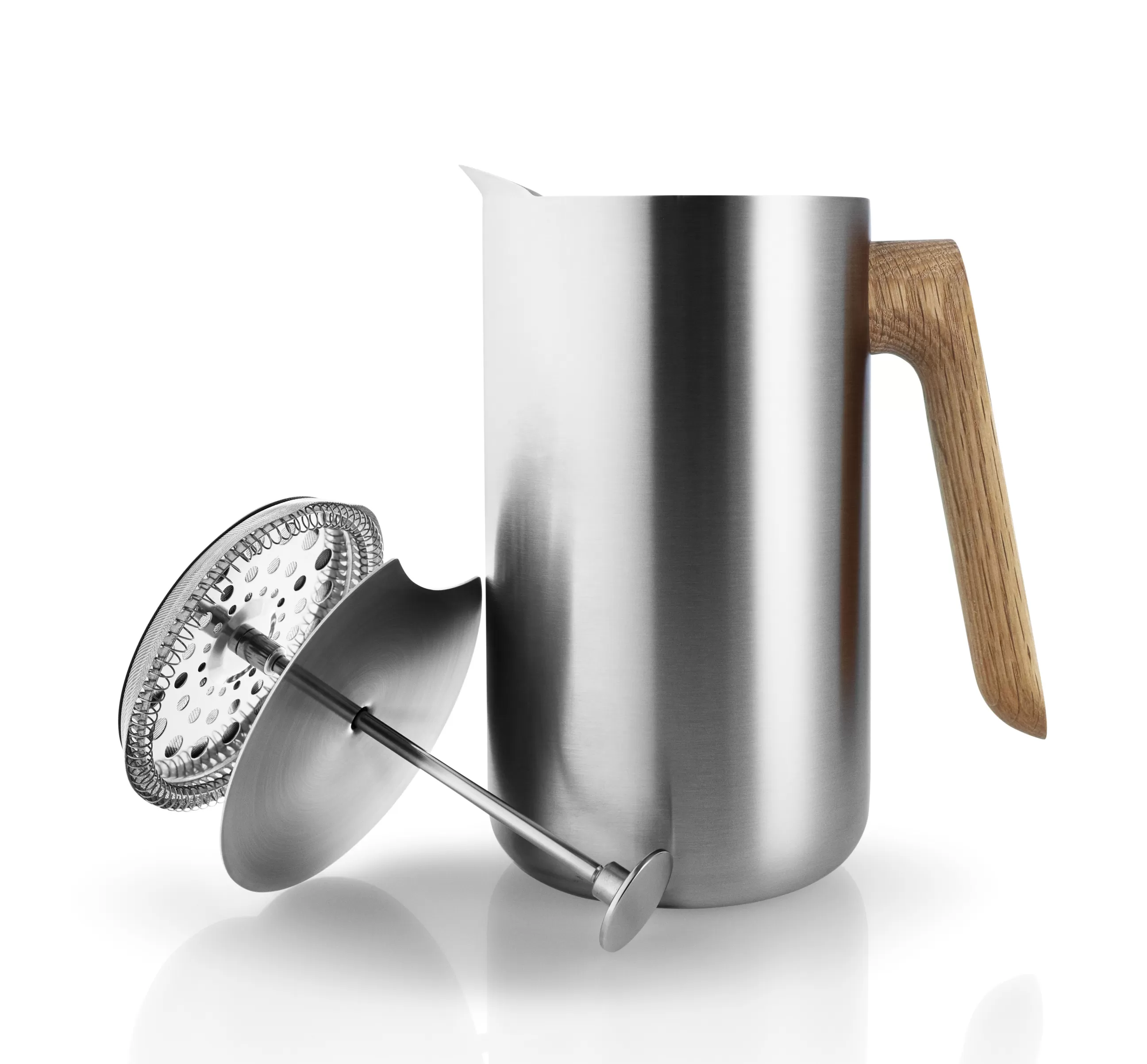 Cafetières>Eva Solo Cafetiere A Piston Nordic Kitchen Bois Bois Naturel Metal / Pichet Isotherme - 1 L - Chene - Inox