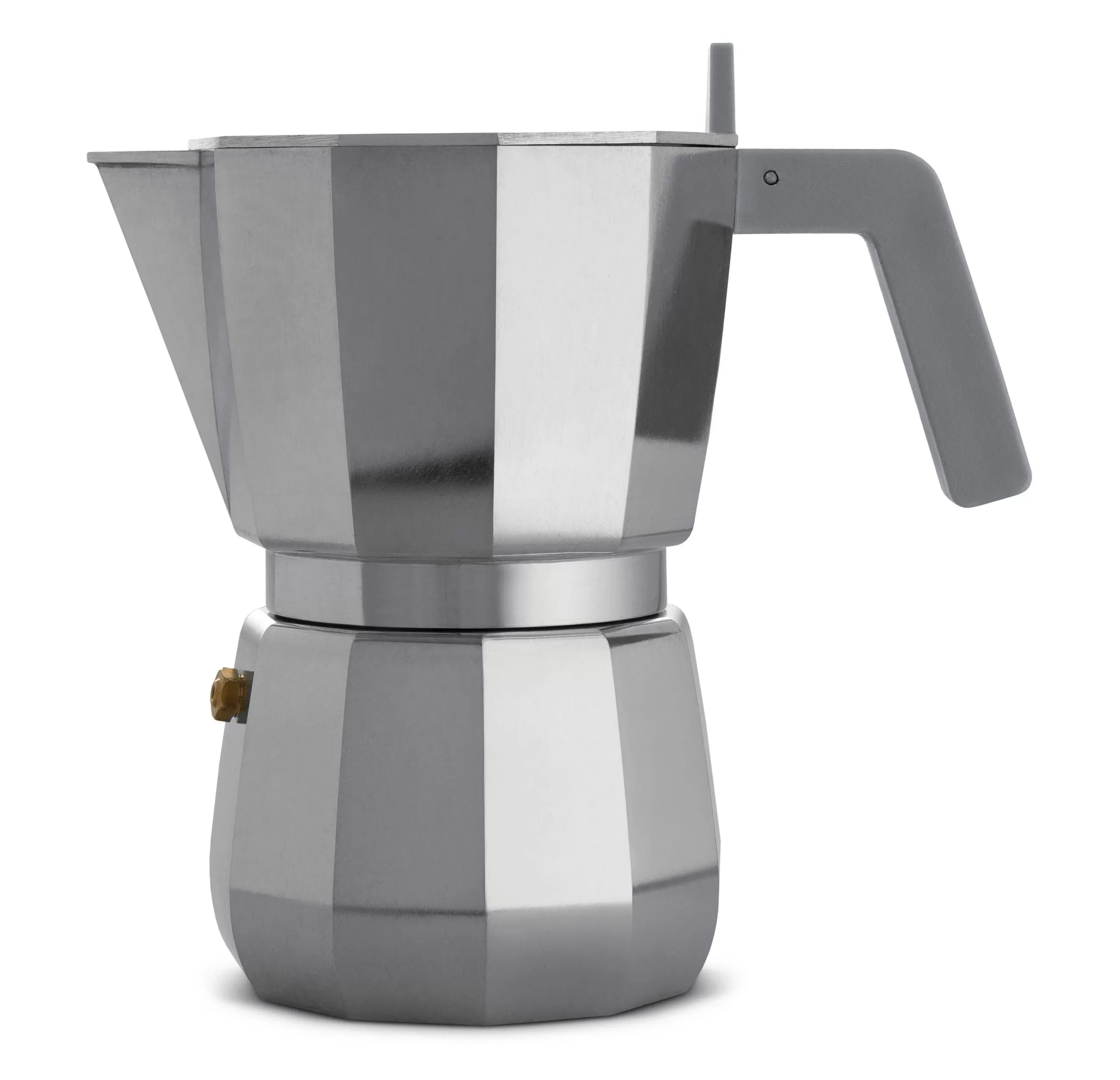 Cafetières>Alessi Cafetiere Italienne Moka Gris Argent Metal /6 Tasses - Acier - Gris