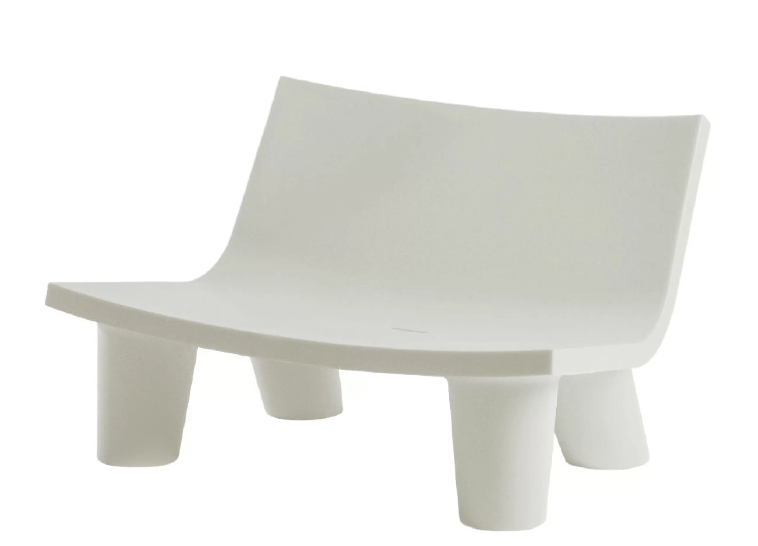 Canapés De Jardin>Slide Canape De Jardin 2 Places Low Lita Love Plastique/ L 118 Cm - Blanc