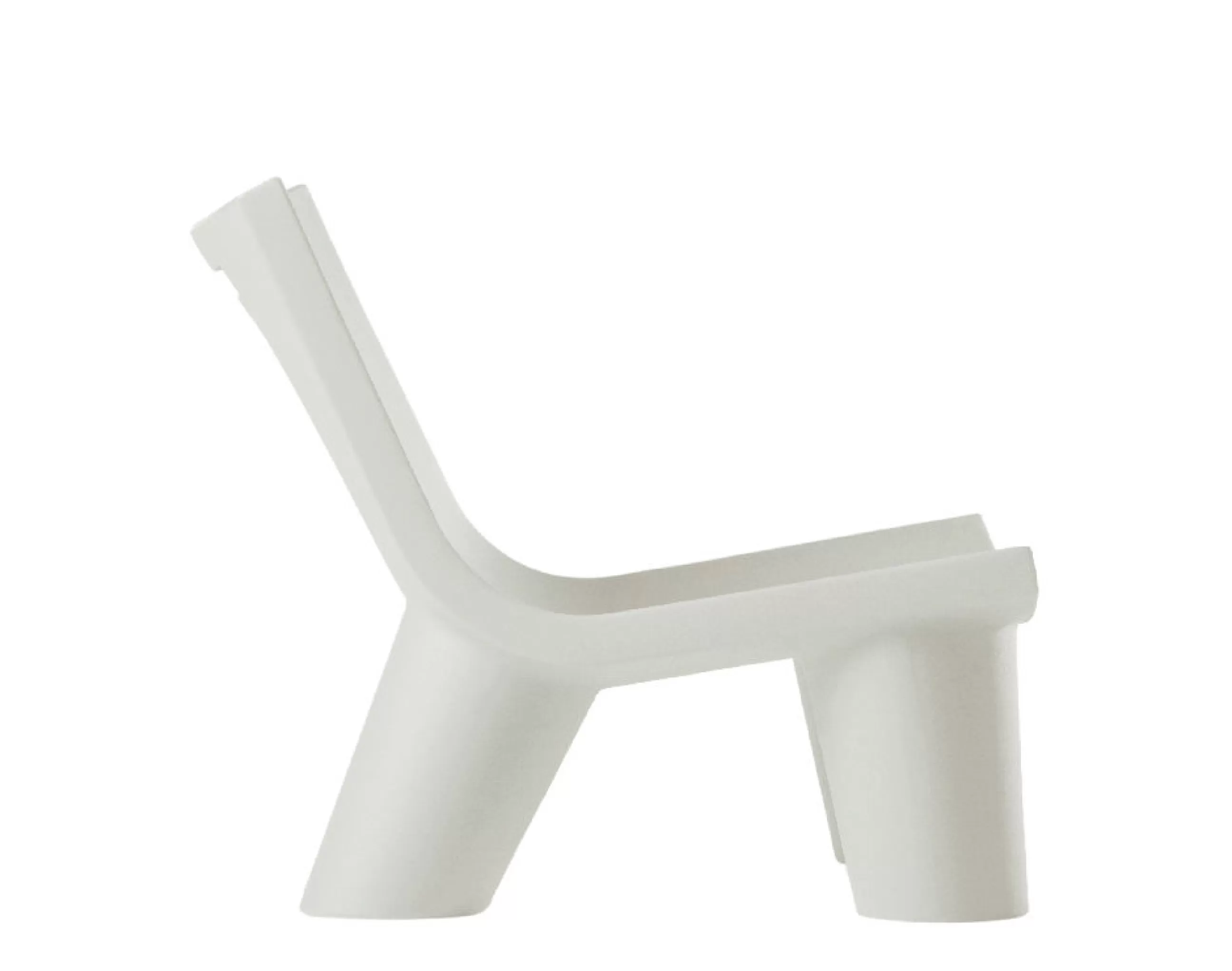 Canapés De Jardin>Slide Canape De Jardin 2 Places Low Lita Love Plastique/ L 118 Cm - Blanc