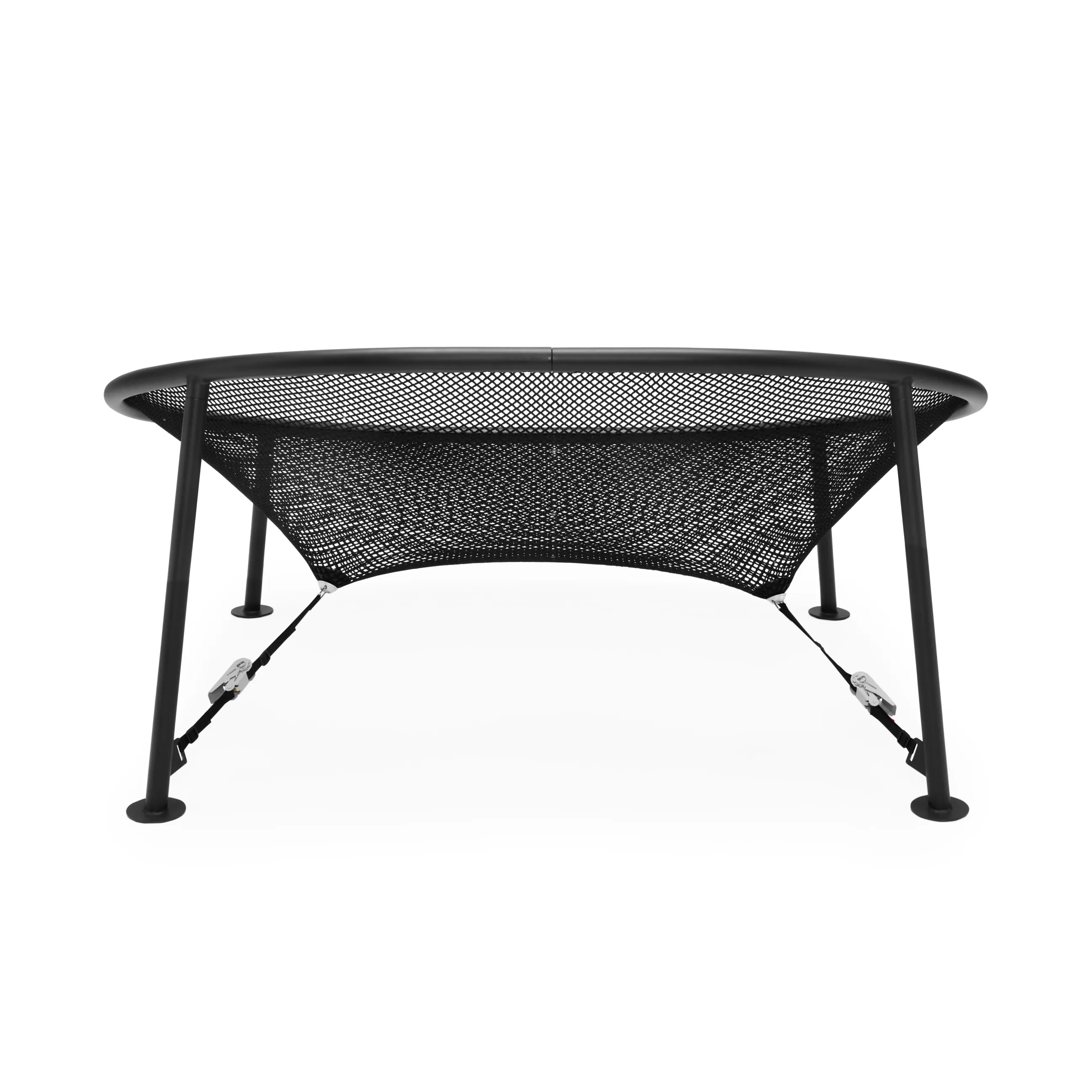 Canapés De Jardin>Fatboy Canape De Jardin 2 Places Netorious Tissu Noir / Assise Lounge - Filet Souple / 189 X 154 Cm - Anthracite
