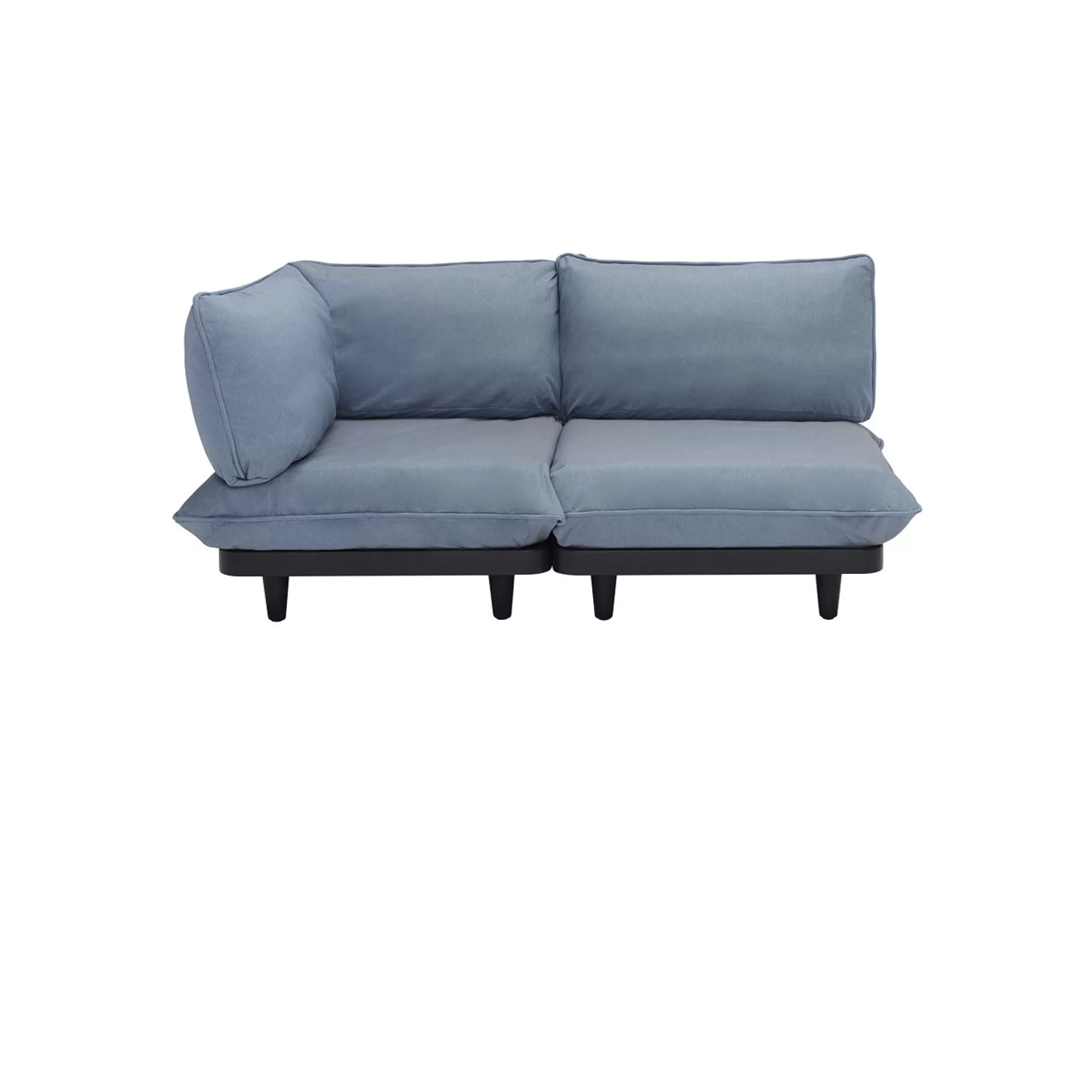 Canapés De Jardin>Fatboy Canape De Jardin 2 Places Paletti Set Tissu Bleu / Accoudoir Gauche / L 180 Cm - Bleu Storm