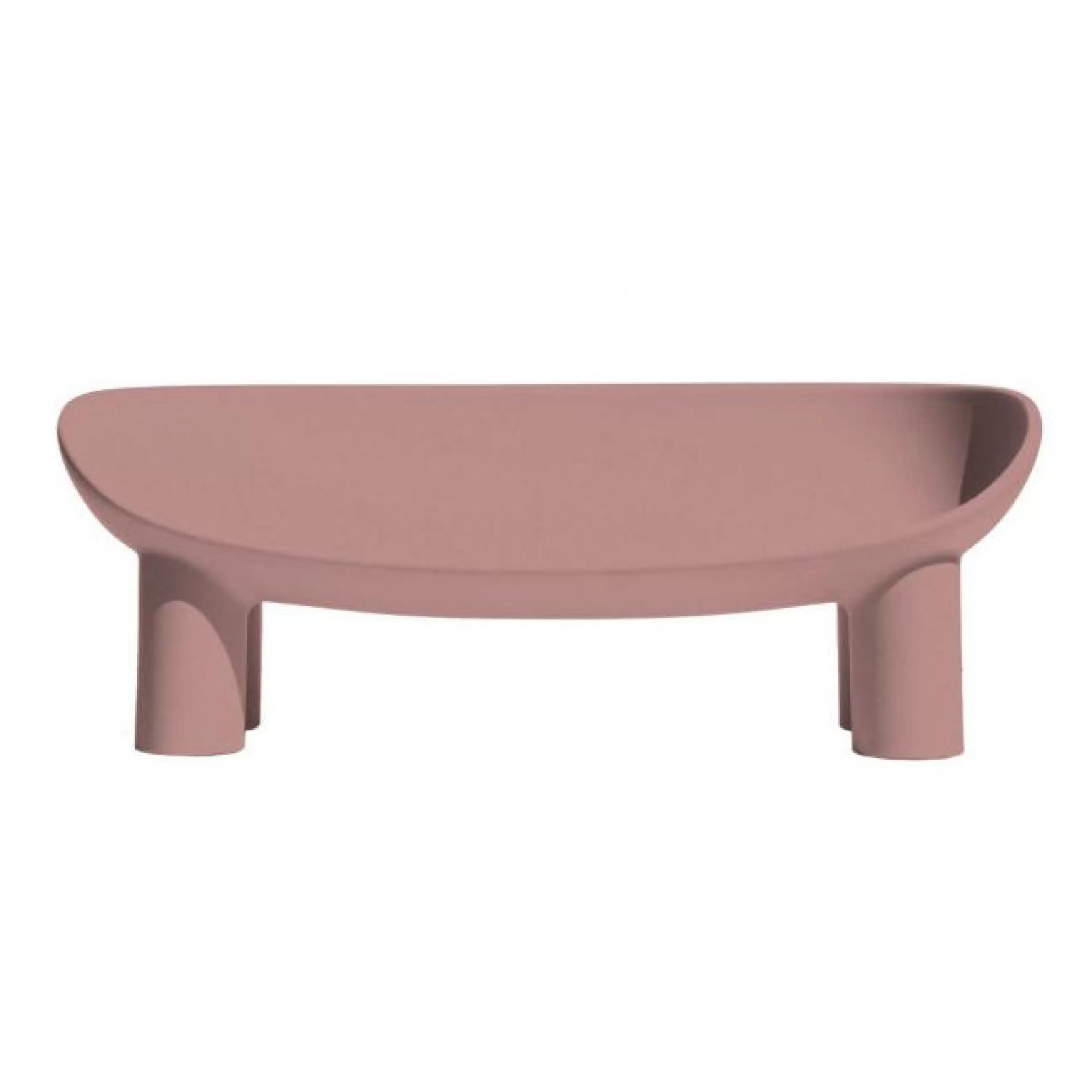 Canapés De Jardin>Driade Canape De Jardin 2 Places Roly Poly Plastique Rose / L 175 Cm - Polyethylene - Rose Flesh