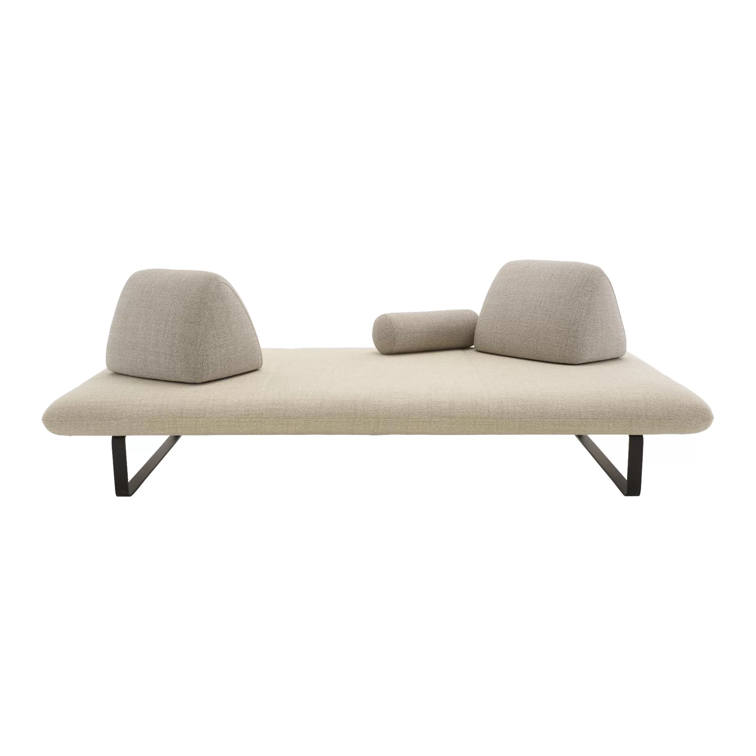 Canapés De Jardin>Cinna Canape De Jardin 3 Places Murtoli Tissu Beige / L 240 Cm - Craie Beige