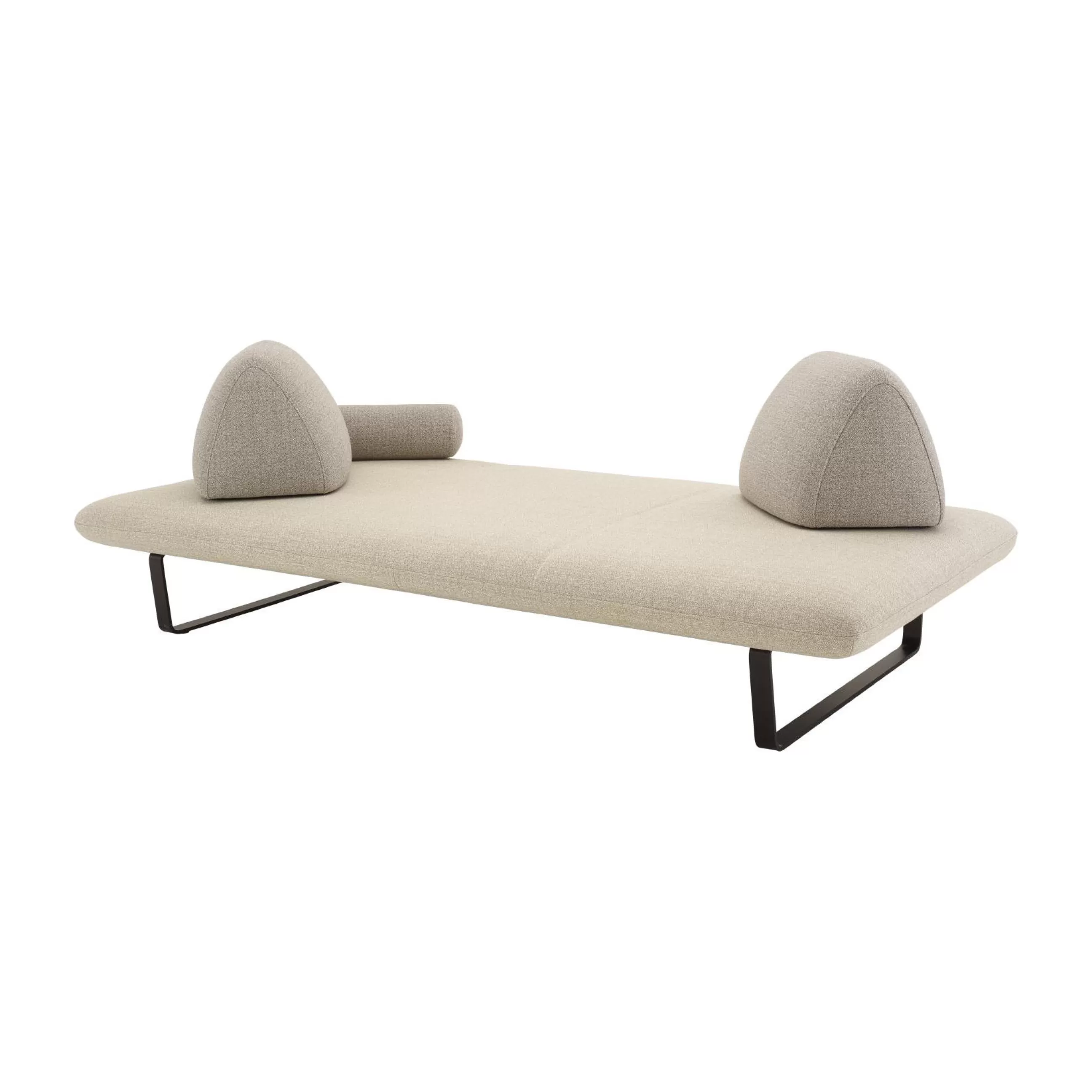 Canapés De Jardin>Cinna Canape De Jardin 3 Places Murtoli Tissu Beige / L 240 Cm - Craie Beige