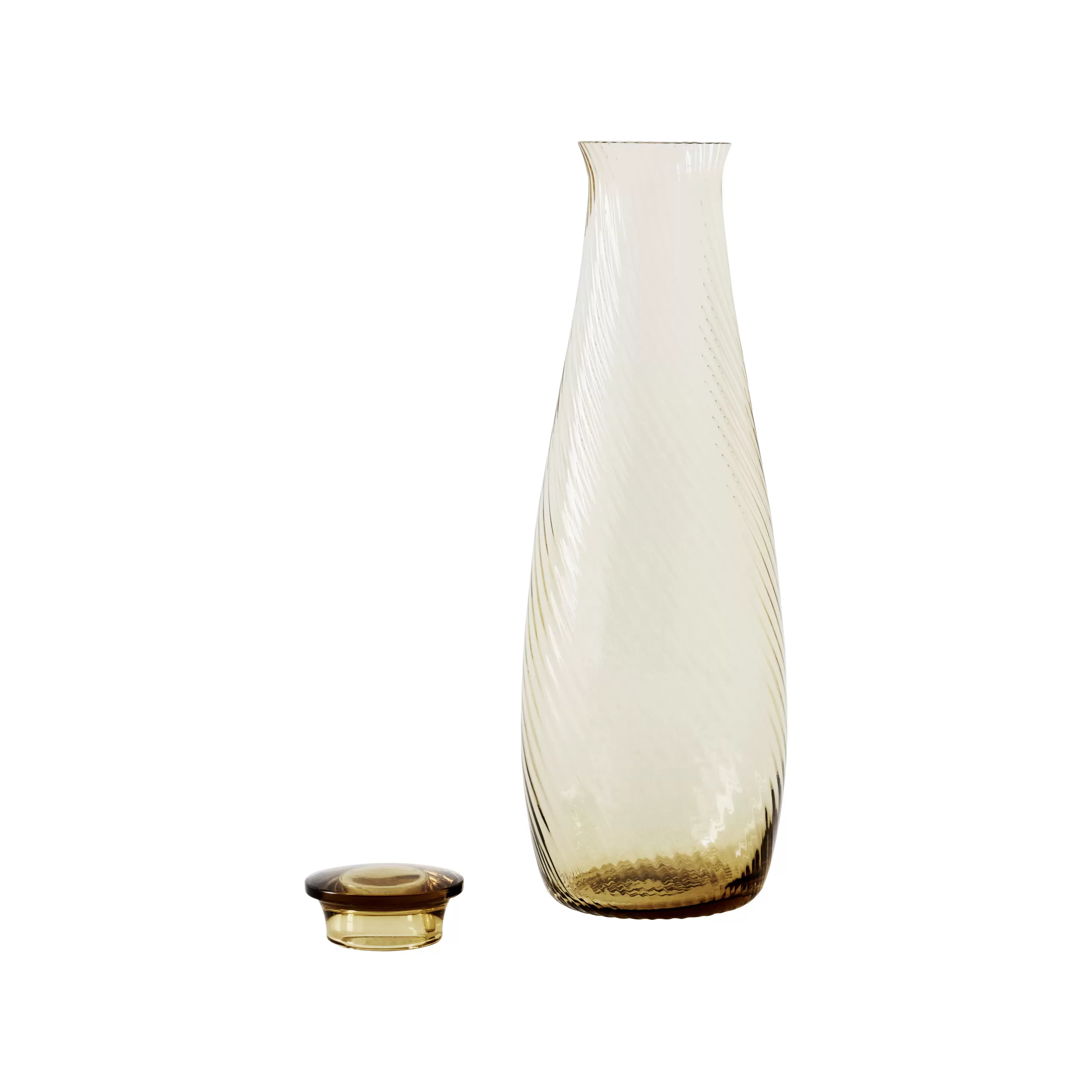 Carafes Et Décanteurs>&tradition Carafe Collect Sc62 Verre Orange Marron / 0,8 L - Verre Souffle Bouche - Ambre