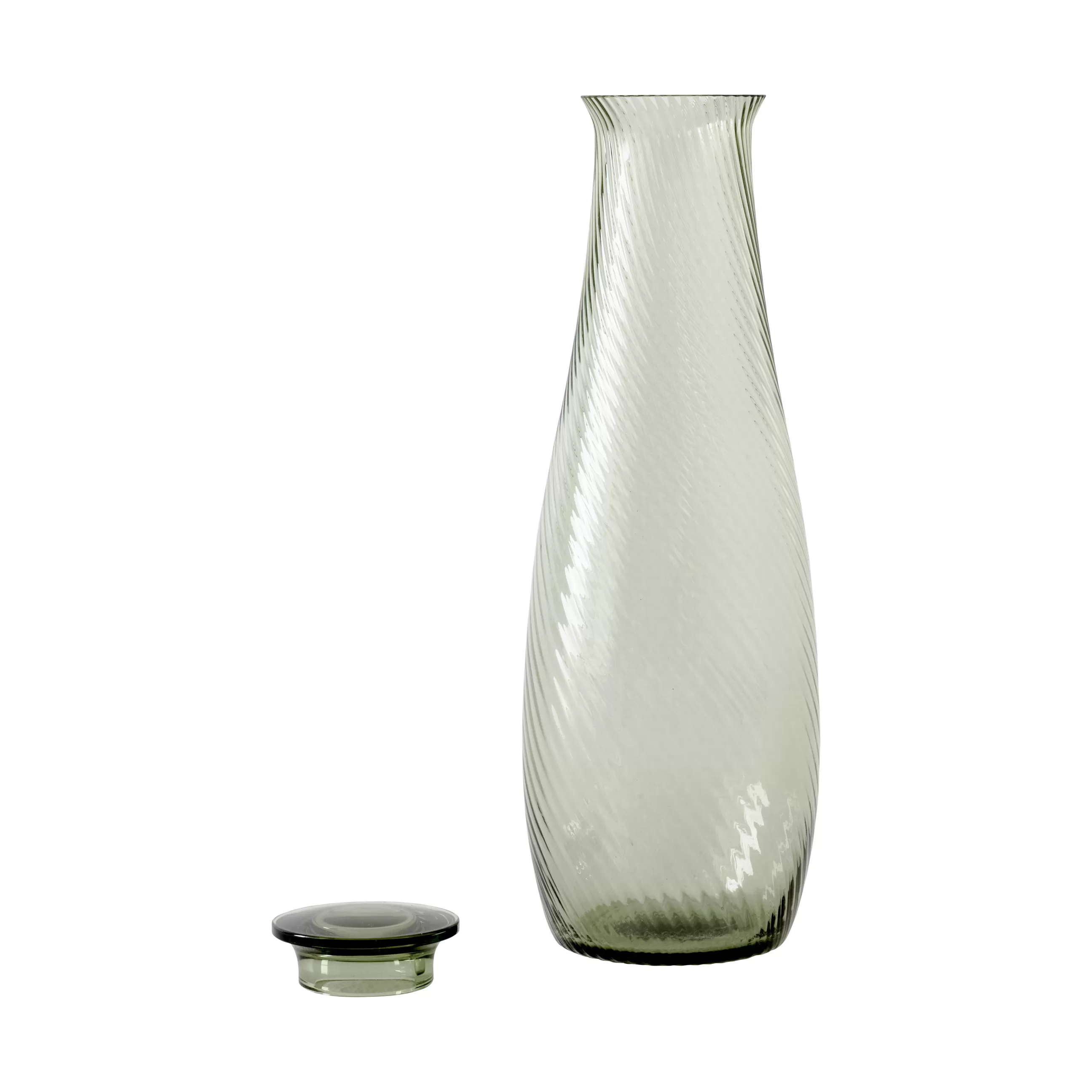 Carafes Et Décanteurs>&tradition Carafe Collect Sc63 Verre Vert / 1,2 L - Verre Souffle Bouche - Vert Mousse