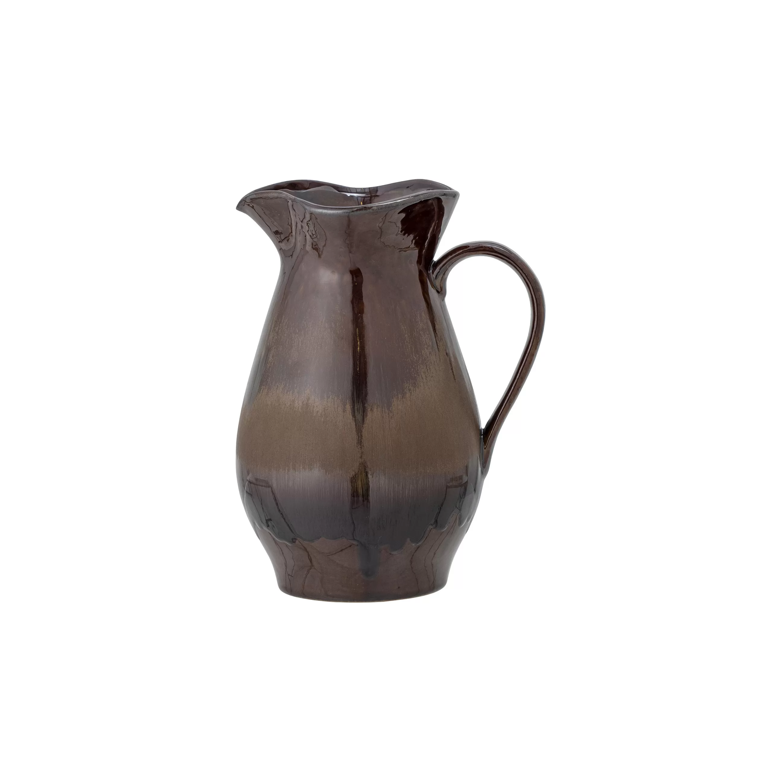 Carafes Et Décanteurs>Bloomingville Carafe Dahlia Ceramique/ Gres - 1,8 L - Marron