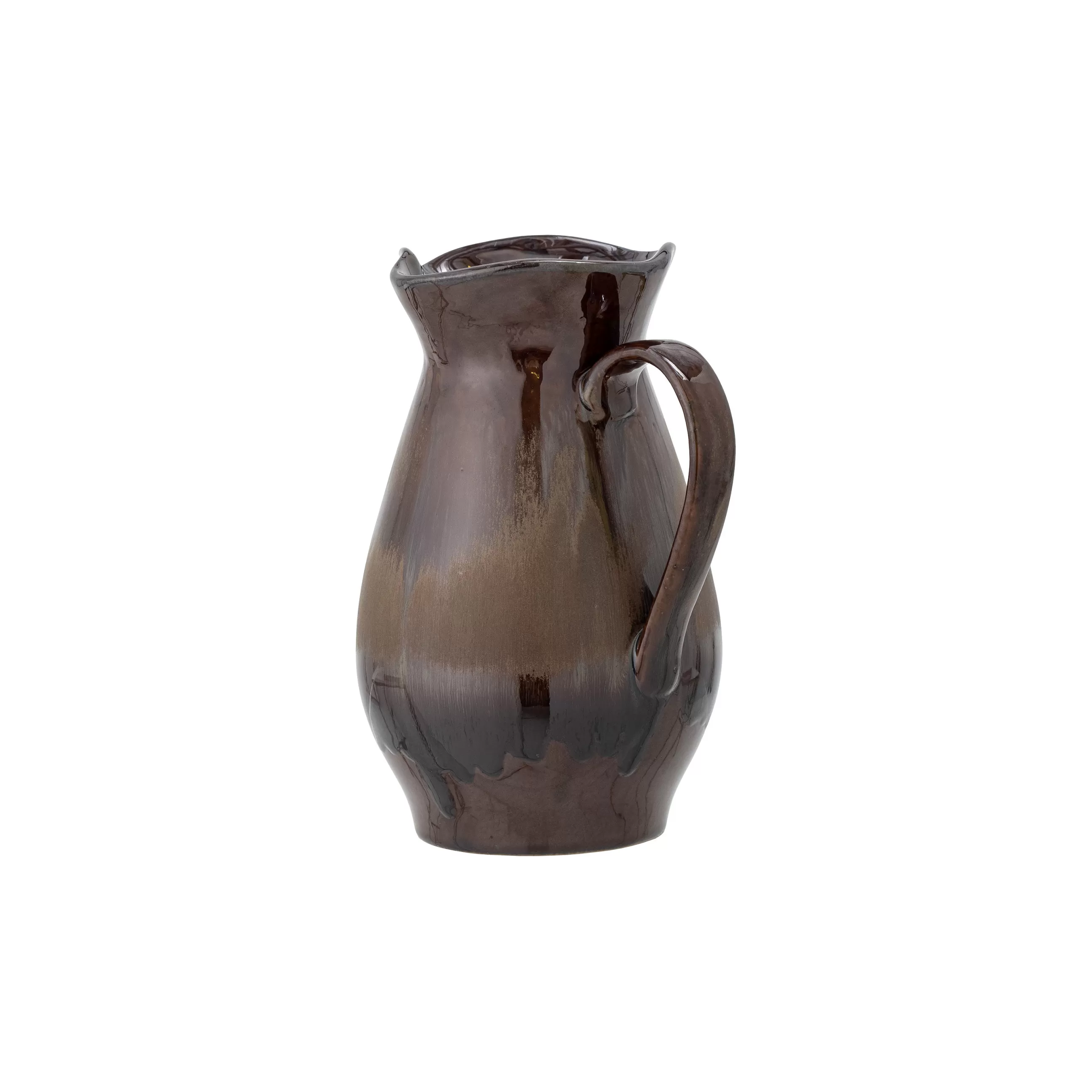 Carafes Et Décanteurs>Bloomingville Carafe Dahlia Ceramique/ Gres - 1,8 L - Marron