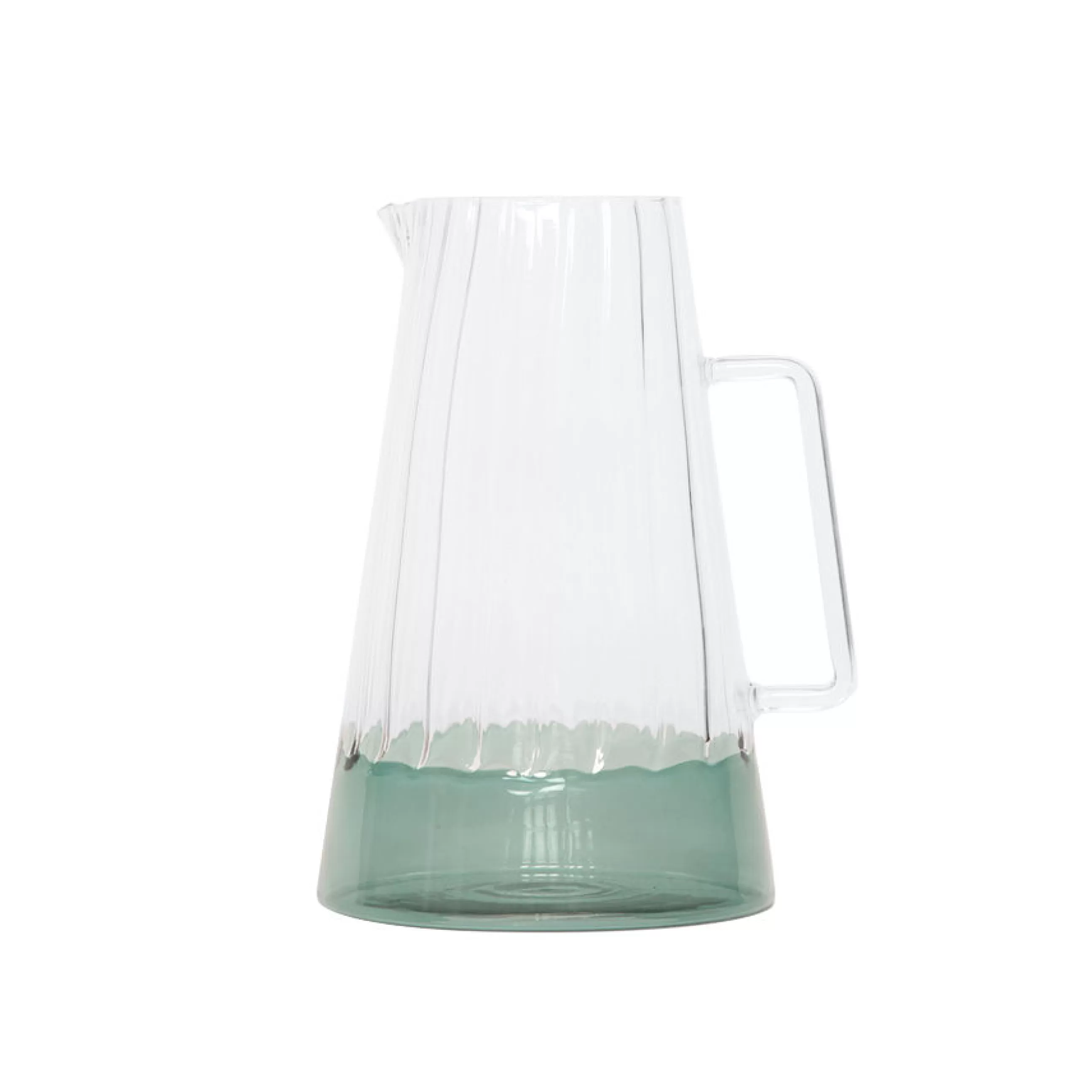 Carafes Et Décanteurs>Maison Sarah Lavoine Carafe Eclat Verre Transparent / Verre Souffle - 1,9 L - Bleu Sarah - Transparent