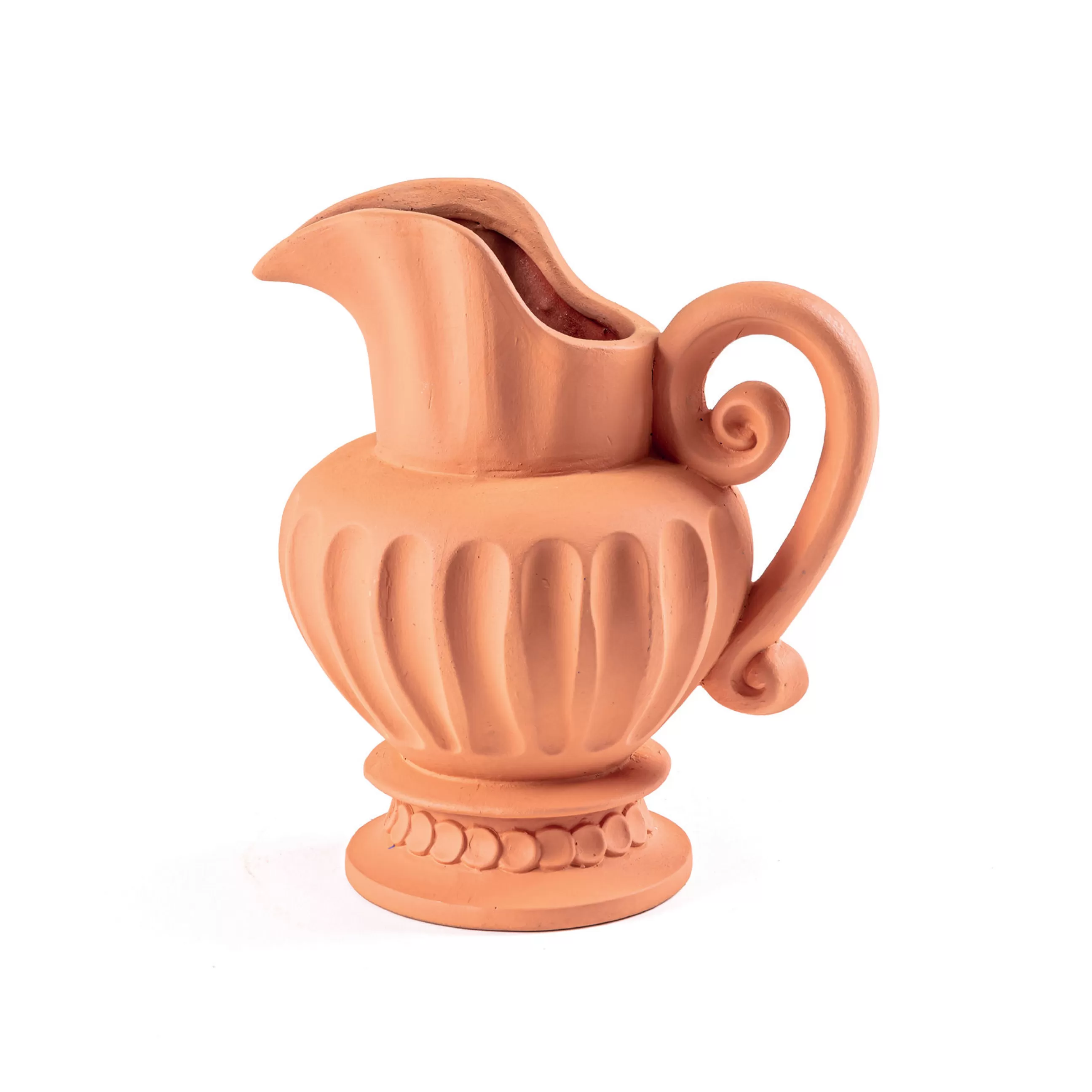 Carafes Et Décanteurs>Seletti Carafe Magna Graecia Ceramique Orange Marron / H 33 Cm - Terre Cuite - Terracotta