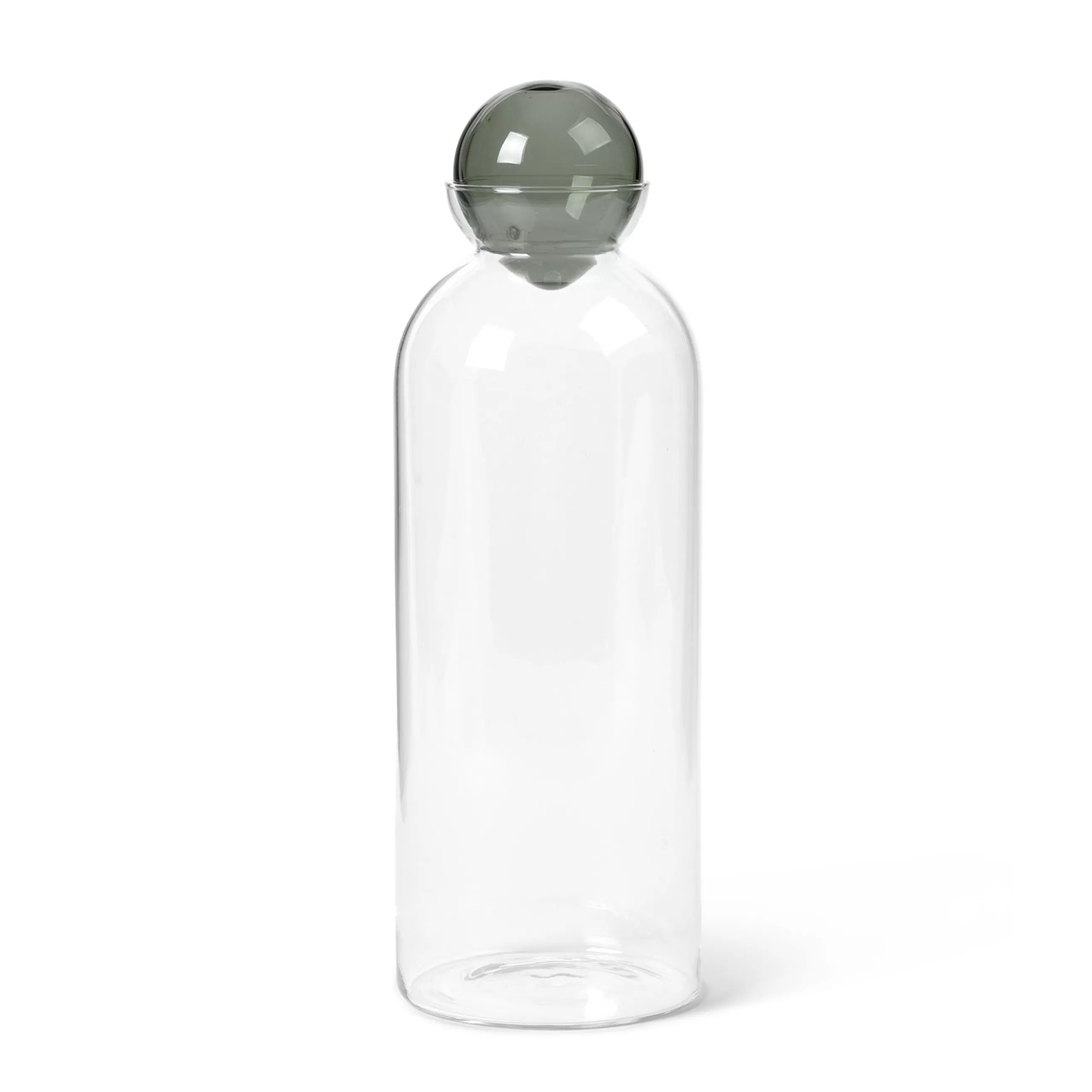 Carafes Et Décanteurs>Ferm Living Carafe Still Verre Transparent / 1,4 L - Verre Souffle Bouche - Gris Fume - Transparent