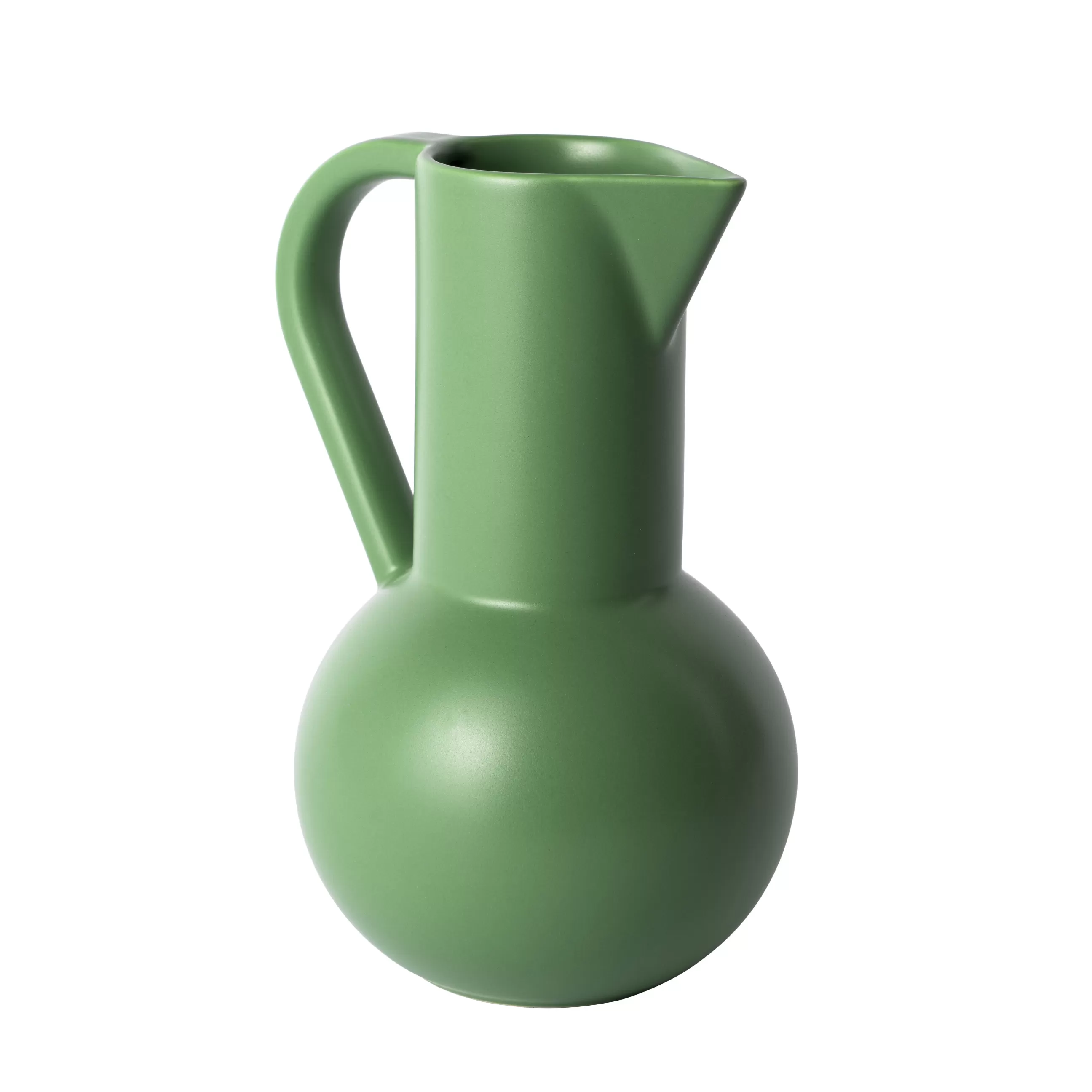 Carafes Et Décanteurs>raawii Carafe Strom Large Ceramique/ H 28 Cm - Ceramique / Fait Main - Exclusivite - Vert