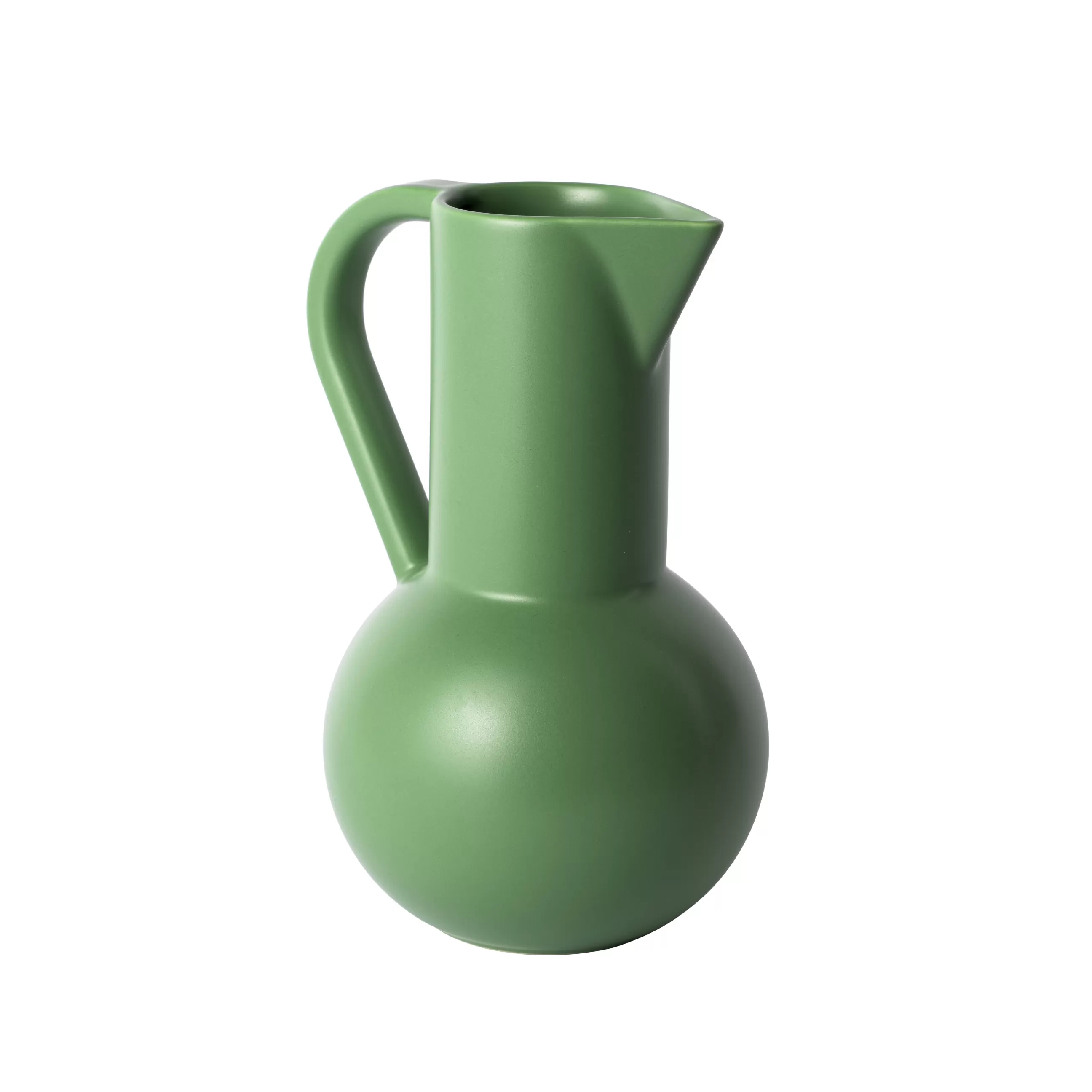 Carafes Et Décanteurs>raawii Carafe Strom Medium Ceramique/ H 24 Cm - Ceramique / Fait Main - Exclusivite - Vert