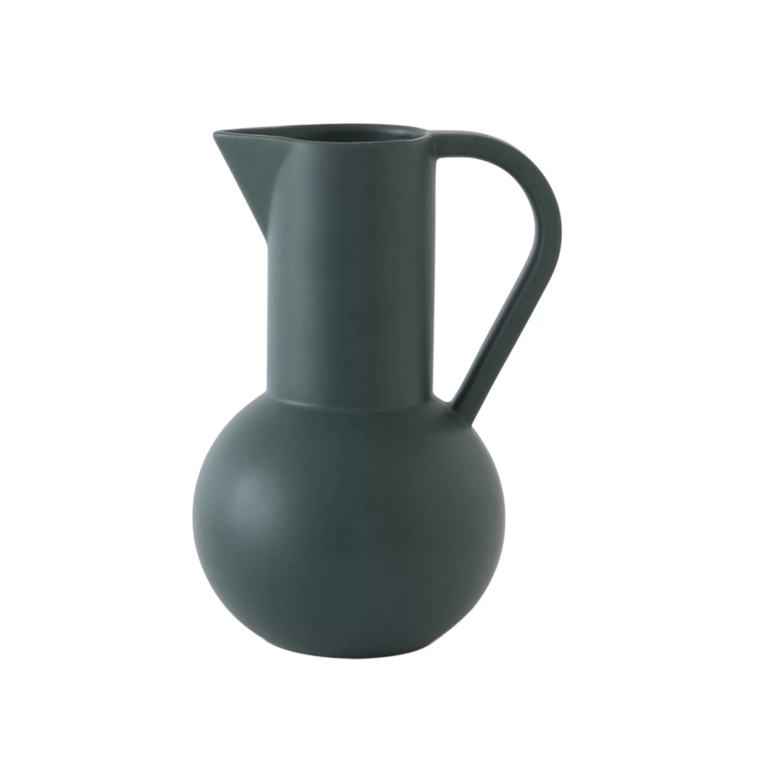 Carafes Et Décanteurs>raawii Carafe Strom Medium Ceramique Vert / H 24 Cm - Ceramique / Fait Main - Vert Gables