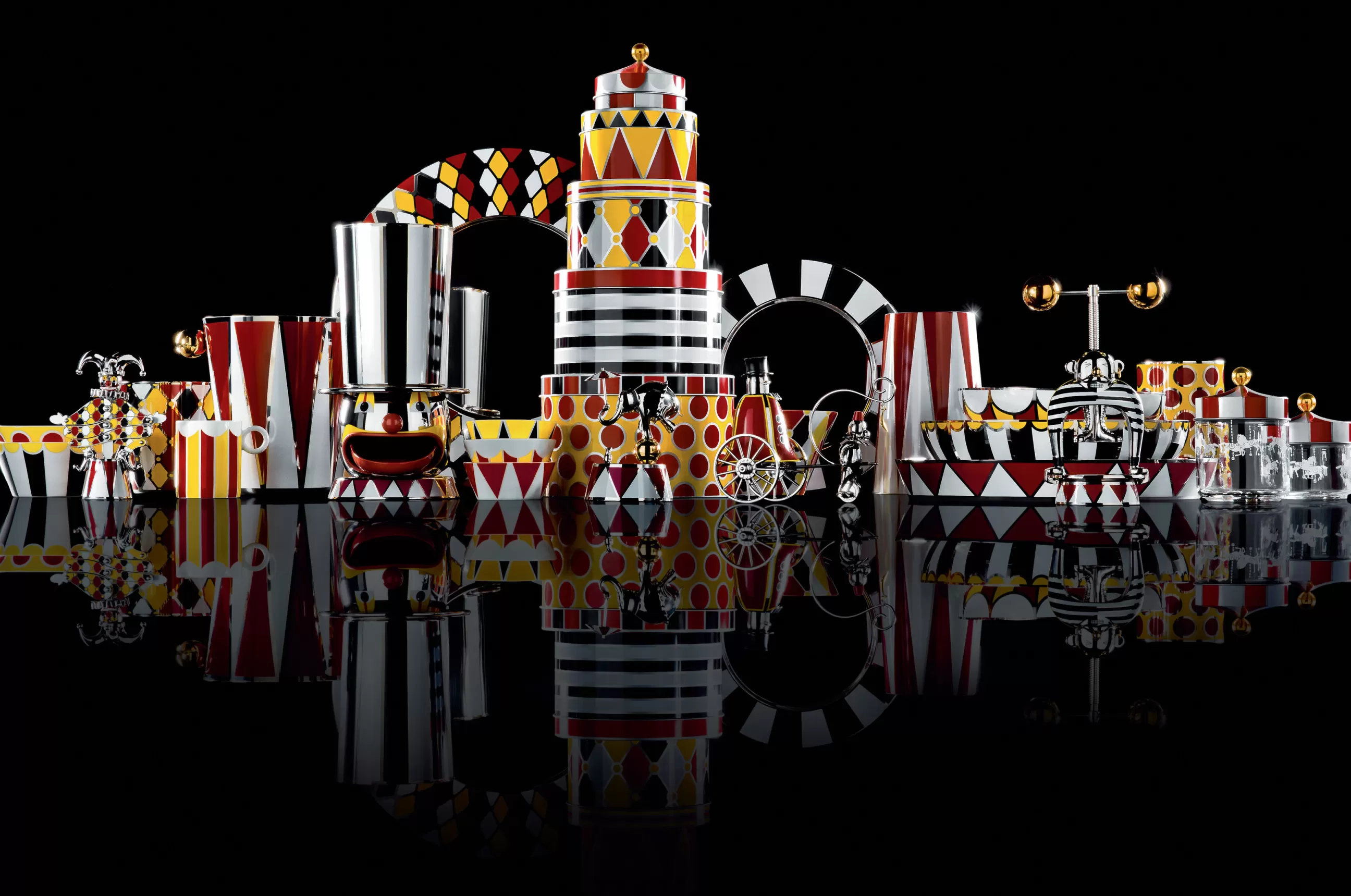 Ustensiles De Cuisines>Alessi Casse-Noix Strongman Metal Or Argent / Circus - Edition Limitee Numerotee - Multicolore
