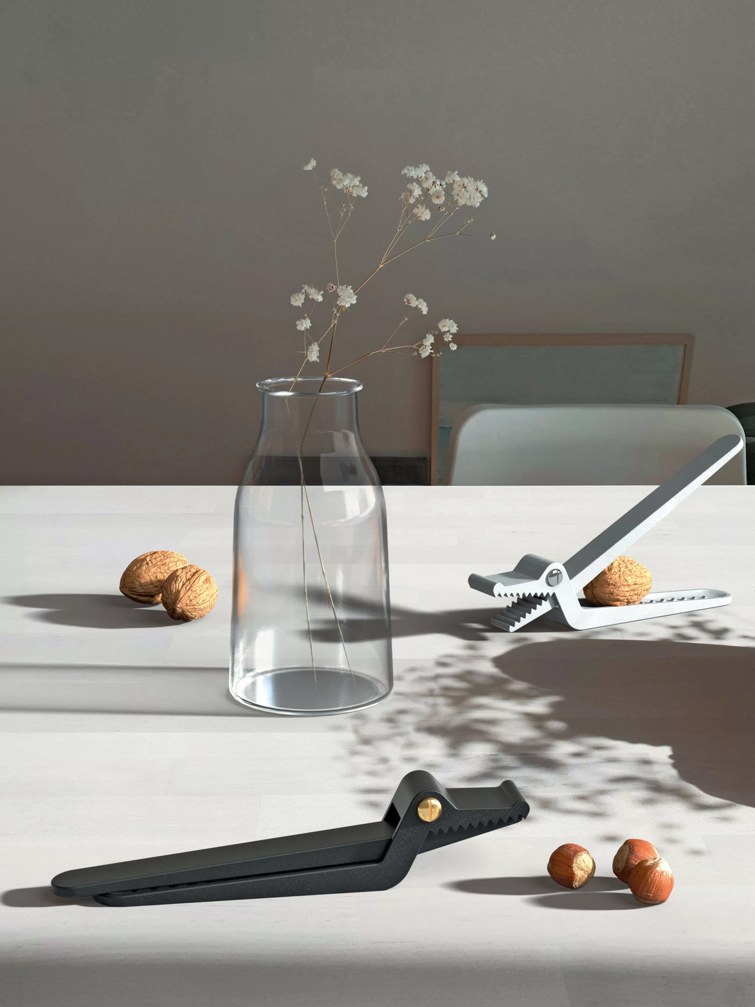 Ustensiles De Cuisines>Alessi Casse-Noix Sweetheart Metal/ Fonte D'Aluminium - Noir