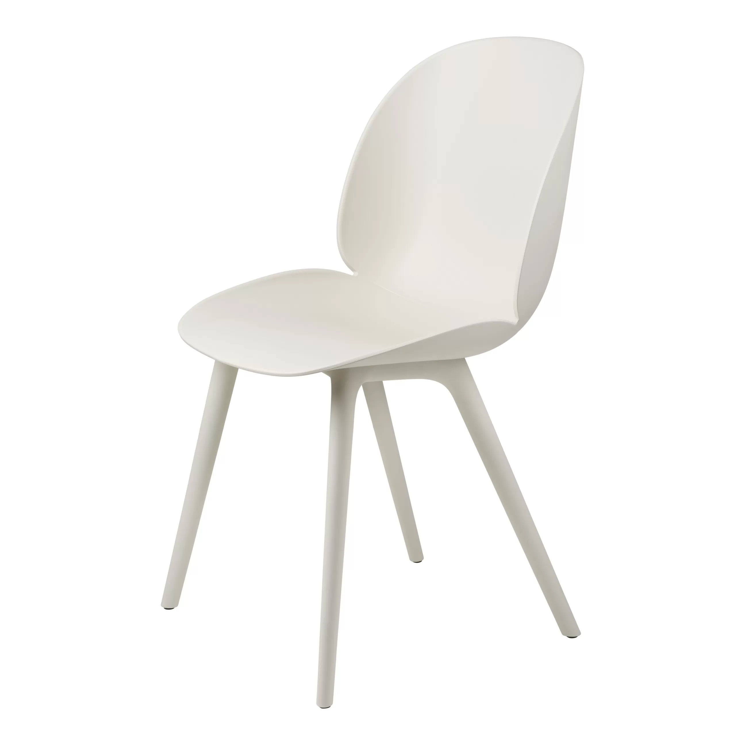 Chaises De Jardin>Gubi Chaise Beetle Outdoor Plastique Blanc - Blanc Albatre