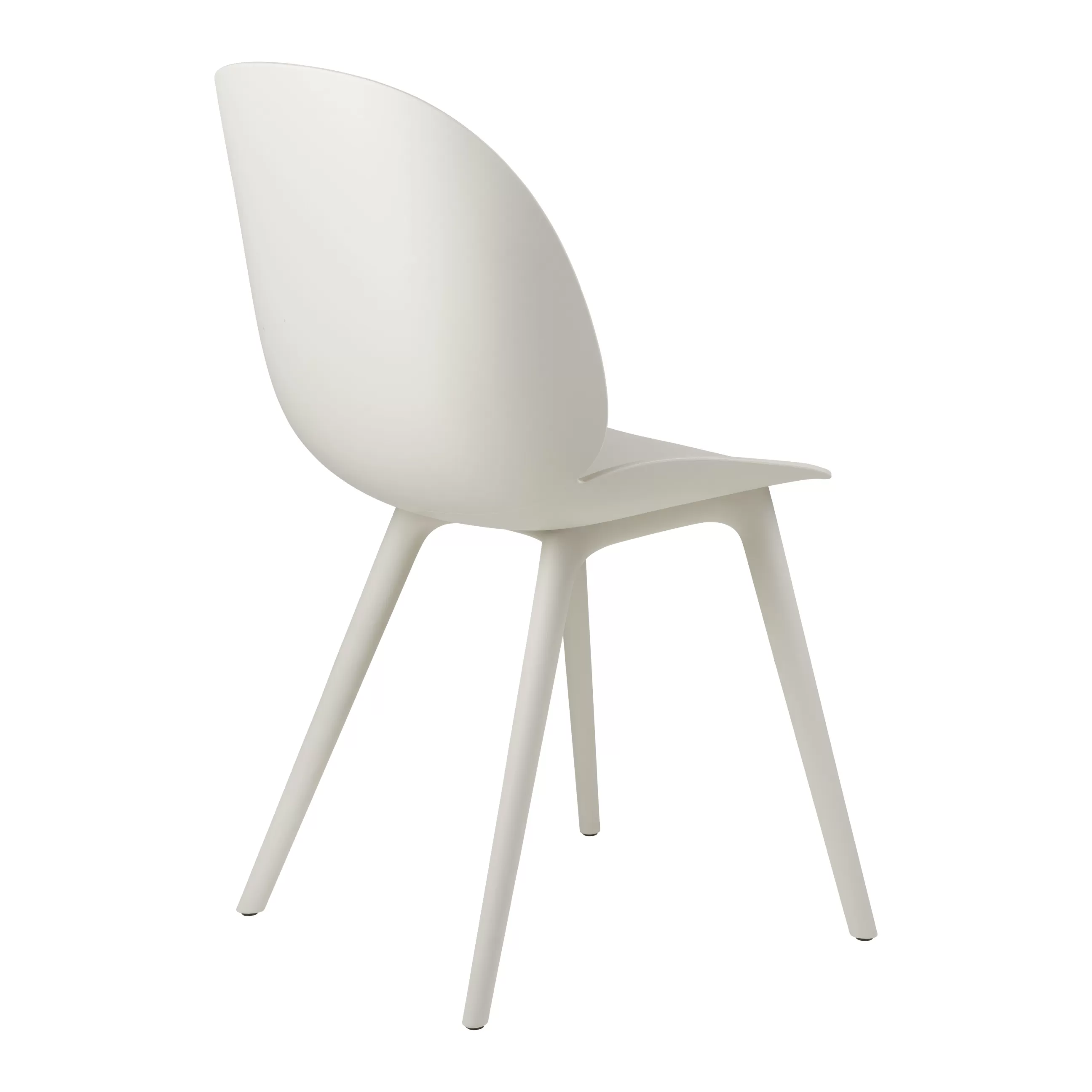 Chaises De Jardin>Gubi Chaise Beetle Outdoor Plastique Blanc - Blanc Albatre