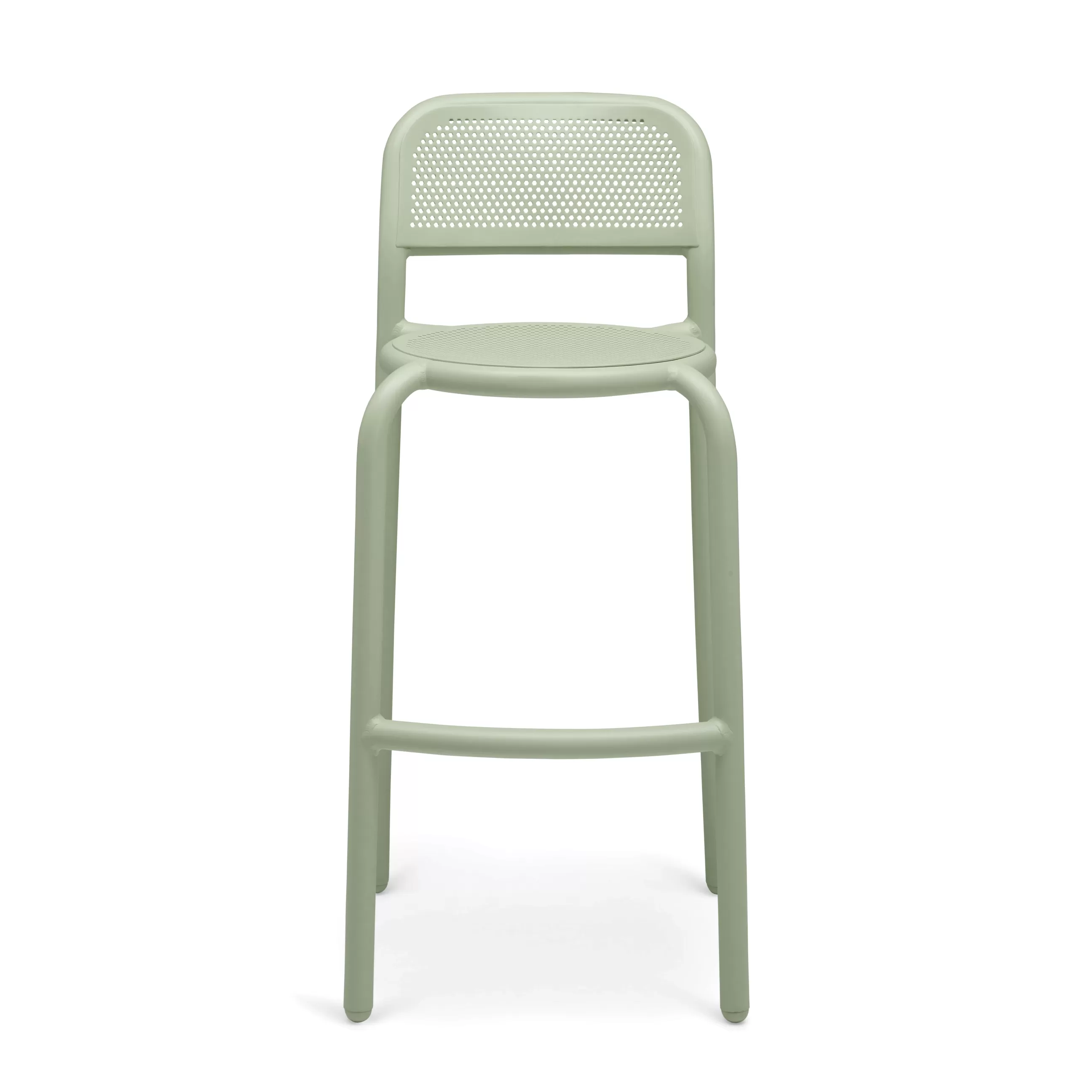 Tabourets De Bar D'extérieur>Fatboy Chaise De Bar Toni Barfly Metal/ H 82,3 Cm - Set De 2 / Aluminium Perfore - Vert