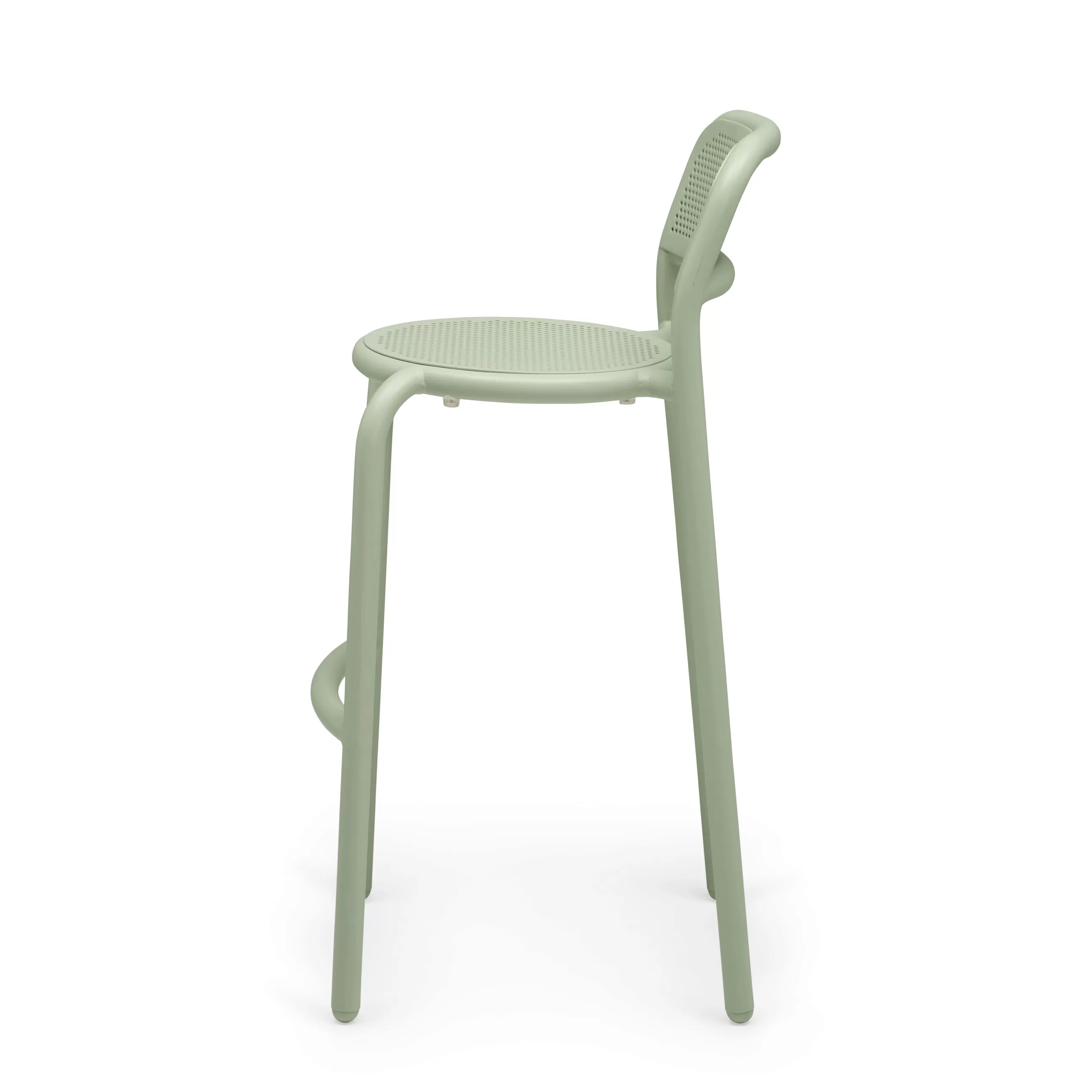 Tabourets De Bar D'extérieur>Fatboy Chaise De Bar Toni Barfly Metal/ H 82,3 Cm - Set De 2 / Aluminium Perfore - Vert