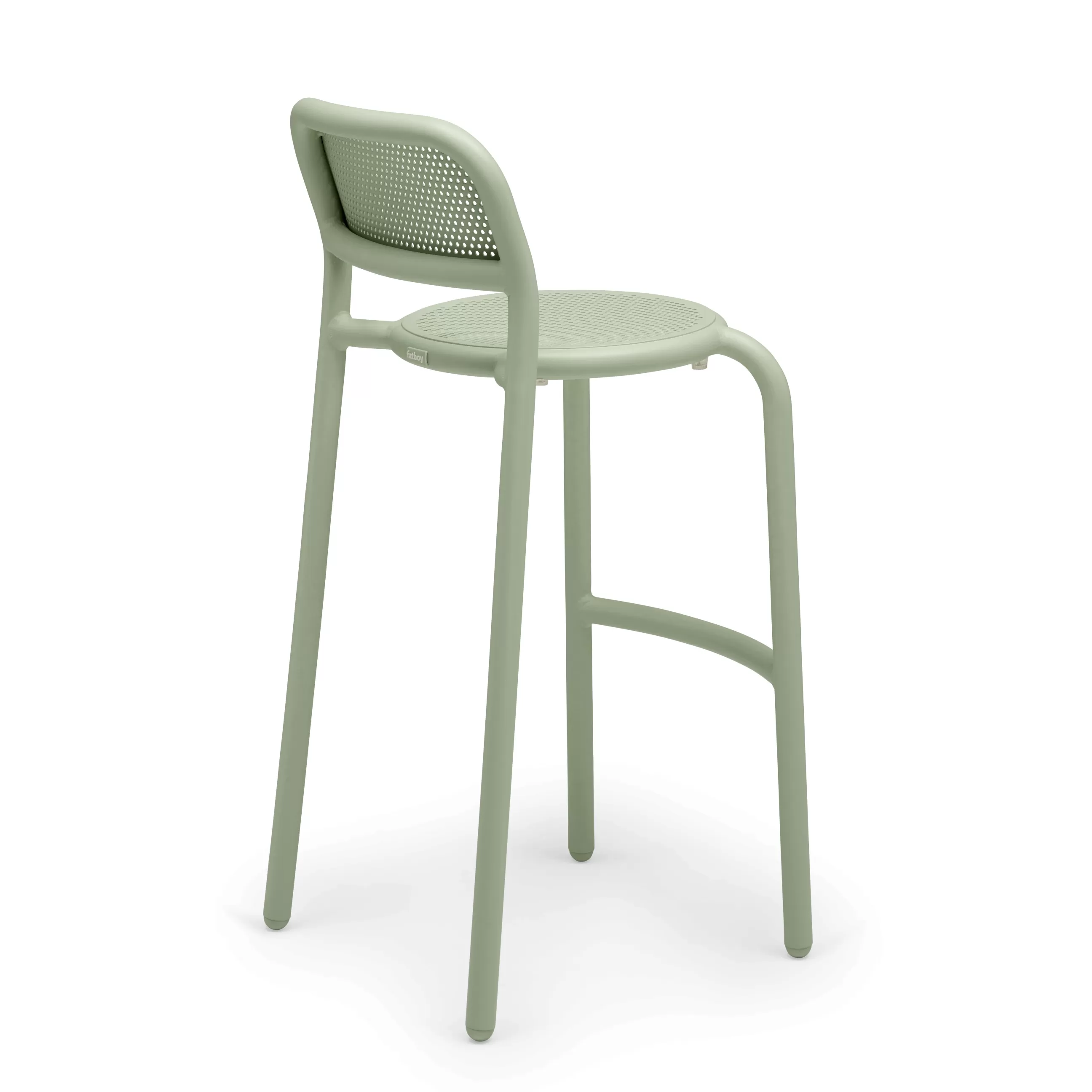 Tabourets De Bar D'extérieur>Fatboy Chaise De Bar Toni Barfly Metal/ H 82,3 Cm - Set De 2 / Aluminium Perfore - Vert