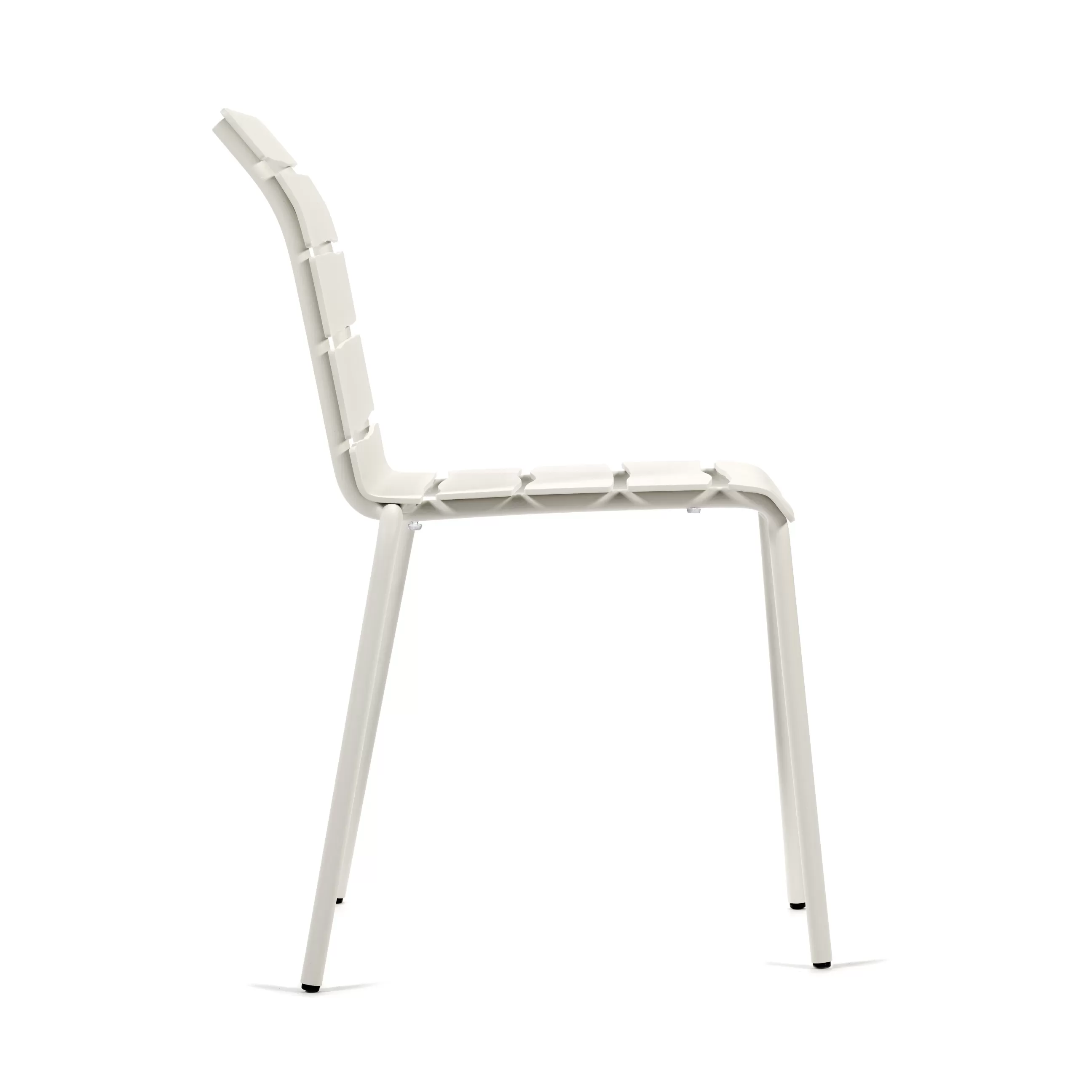Chaises De Jardin>valerie objects Chaise Empilable Aligned Metal/ By Maarten Baas - Aluminium - Blanc