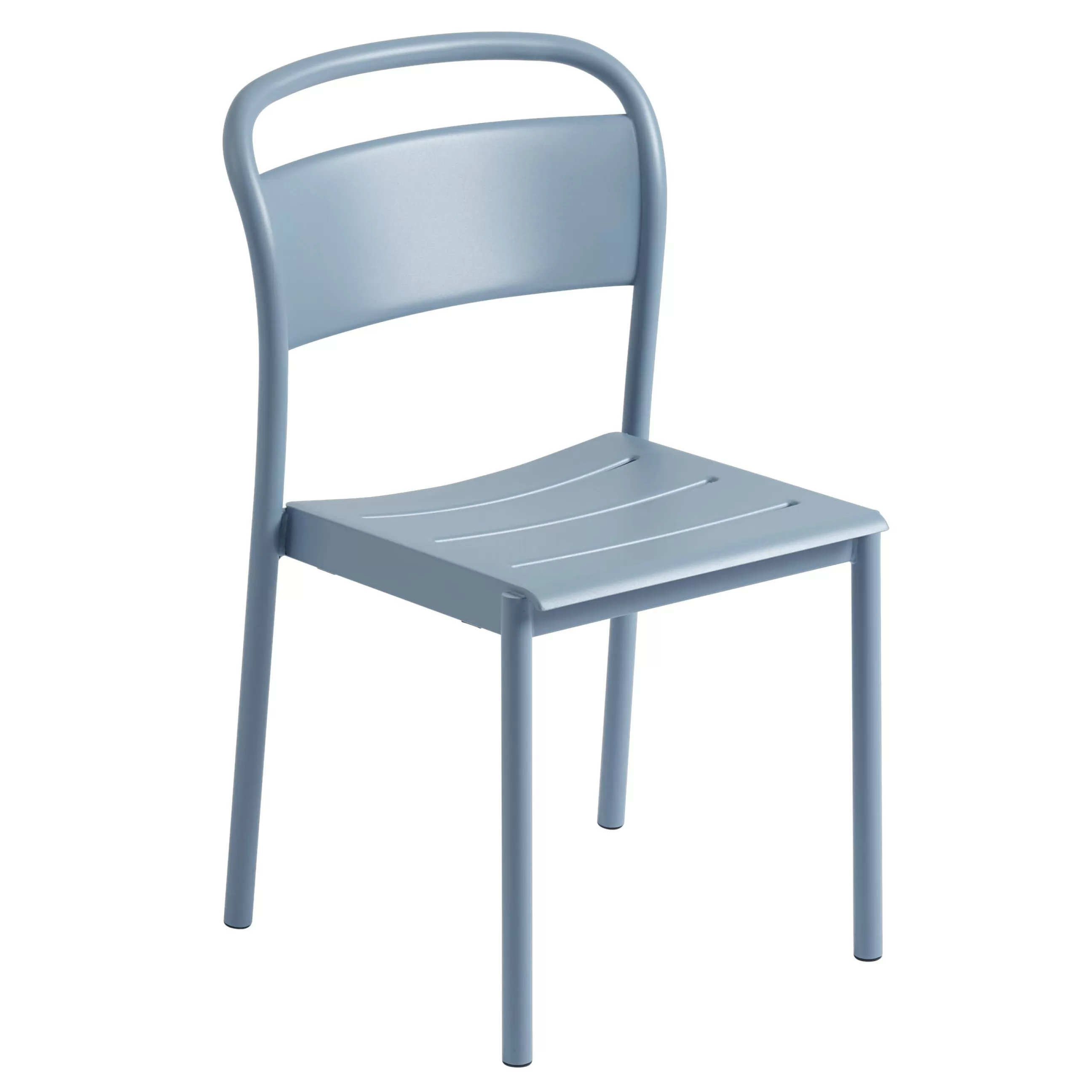 Chaises De Jardin>Muuto Chaise Empilable Linear Metal Bleu - Bleu Clair