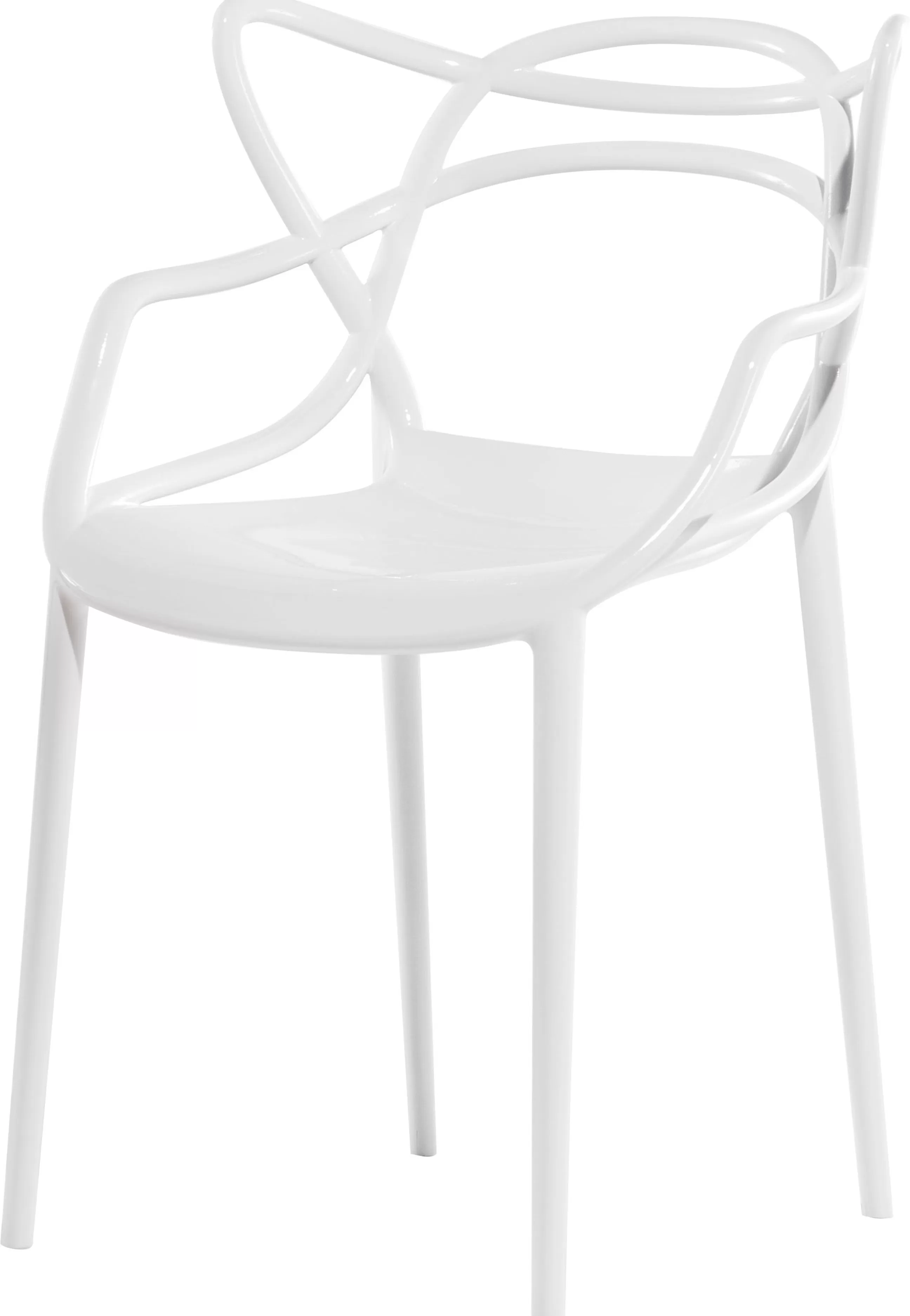 Chaises De Jardin>Kartell Chaise Empilable Masters Plastique- Blanc