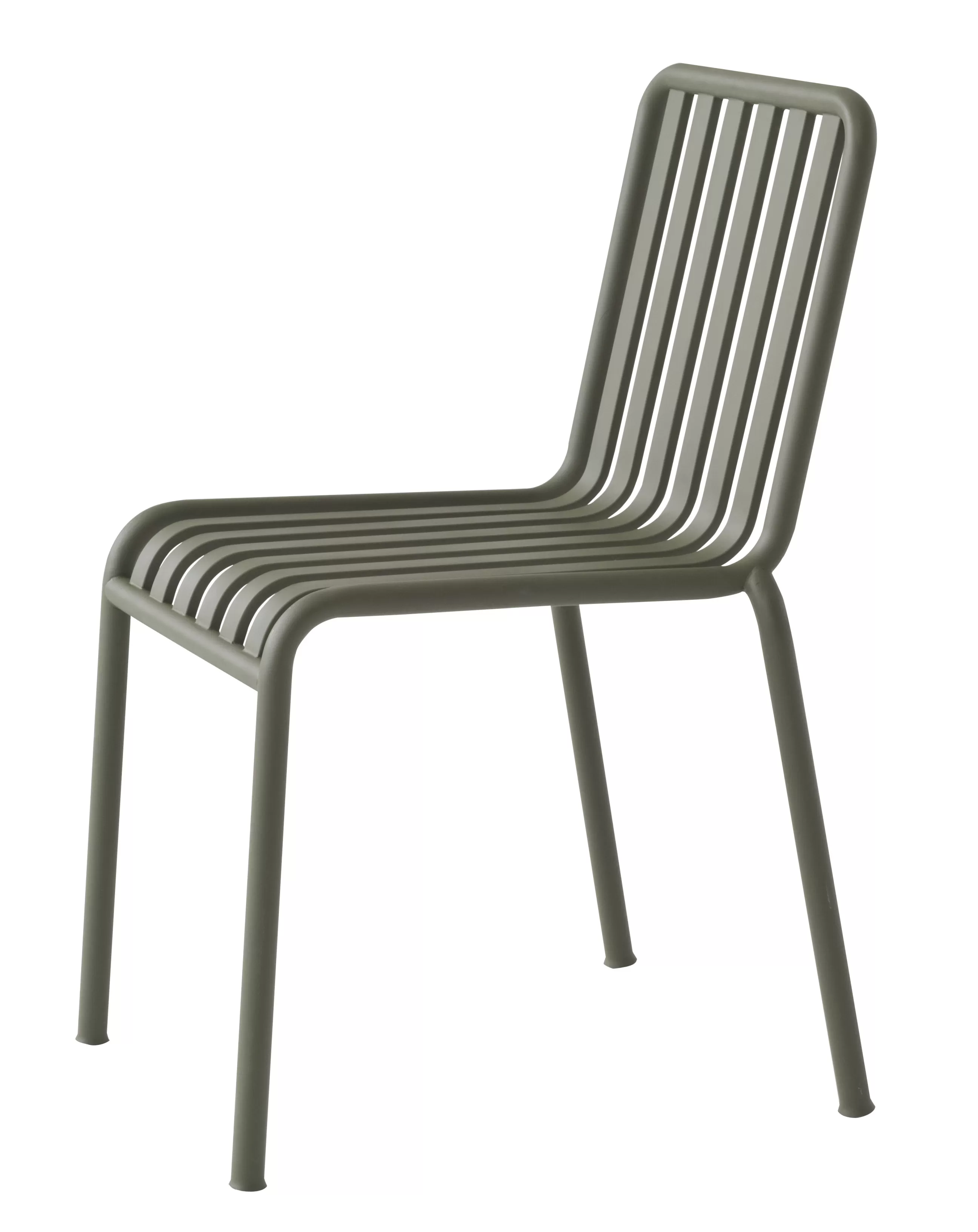 Chaises De Jardin>Hay Chaise Empilable Palissade Metal Vert / R & E Bouroullec - Vert Olive