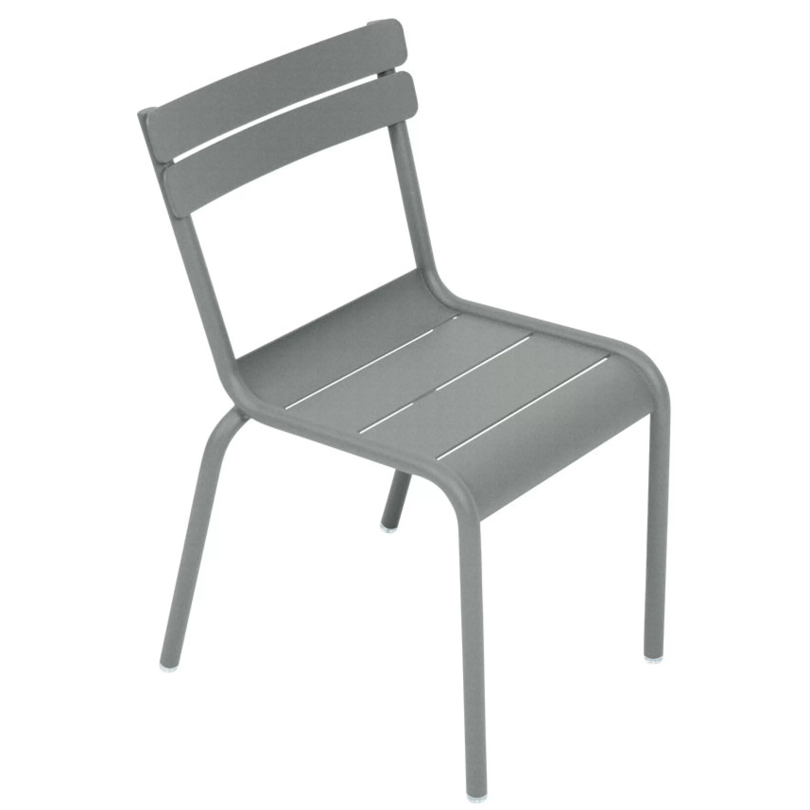 Mobilier Kids>Fermob Chaise Enfant Luxembourg Kid Metal Gris / Empilable - Gris Lapilli